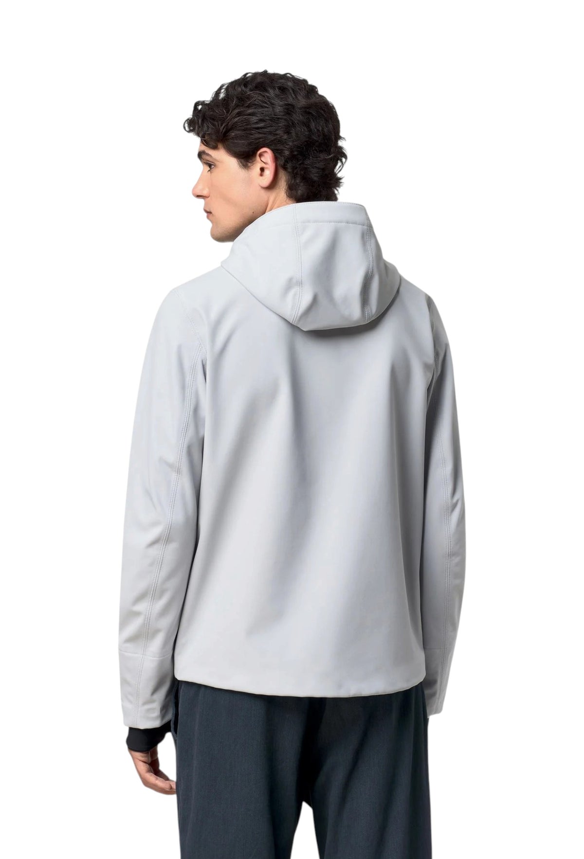 K-WAY Giubbino K-Way uomo K6131BW D01 Jacko Bonded Grigio Blu K6131BW D01 