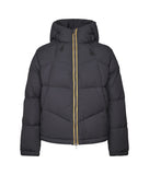 Giubbino K-Way uomo K6135DW DDH Quill Fancy Nylon Nero Greyish
