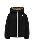 Giubbino K-Way bambino K71337W DBZ Jack St Warm Double Nero Verde