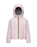 Giubbino K-Way bambina K71339W DA4 16 Lily St Warm Doubl Rosa Ghiaccio