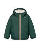 Giubbino K-Way bambino K7142TW 228 Le Vrai 4.0 Claude Orsetto Verde