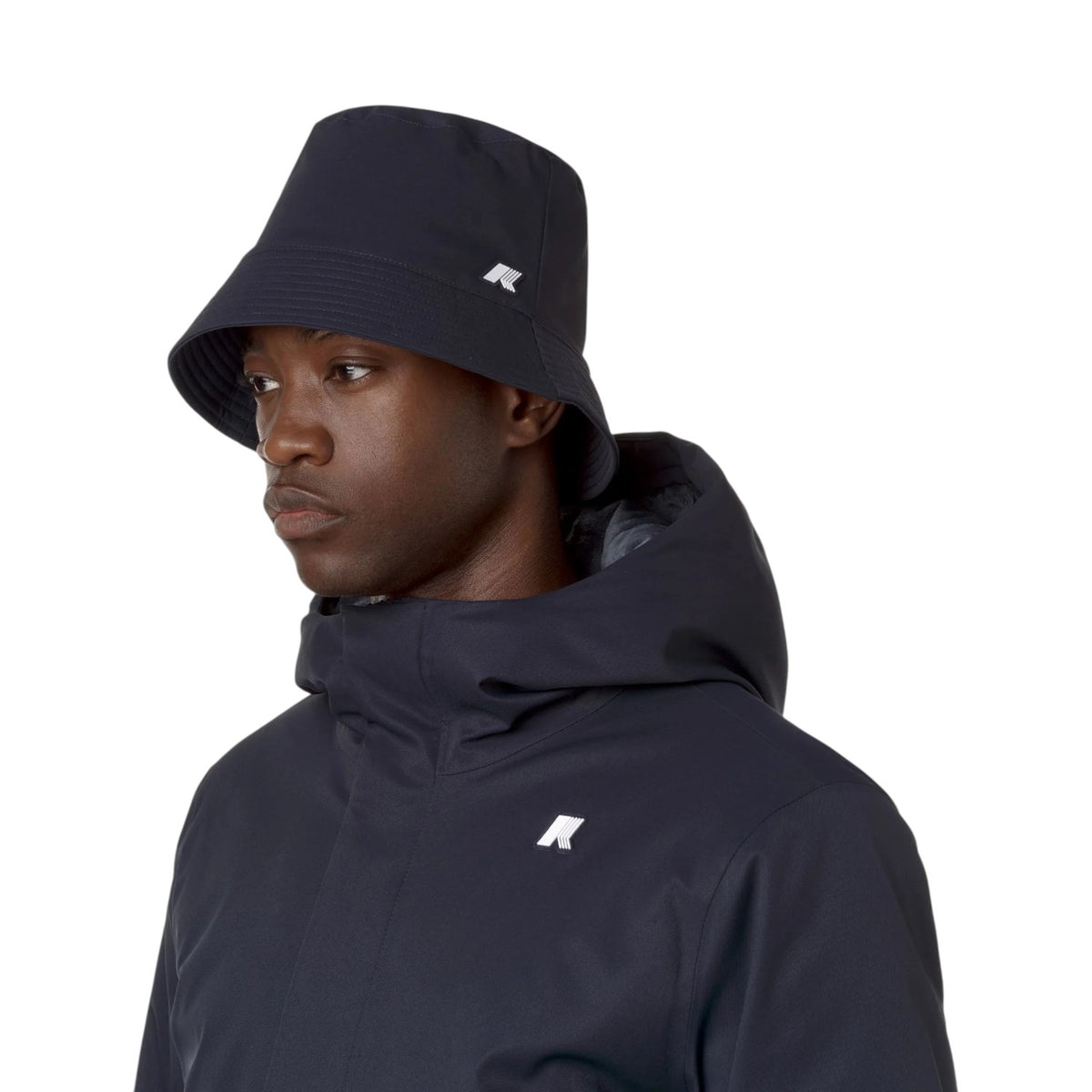 K-WAY Cappello K-Way uomo K8124YW AL9 Pascalle Twill Marmotta Blu K8124YW AL9 