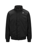 Giubbino K-Way uomo K8133EW AL8 Amaury Twill Marmotta Nero Blu