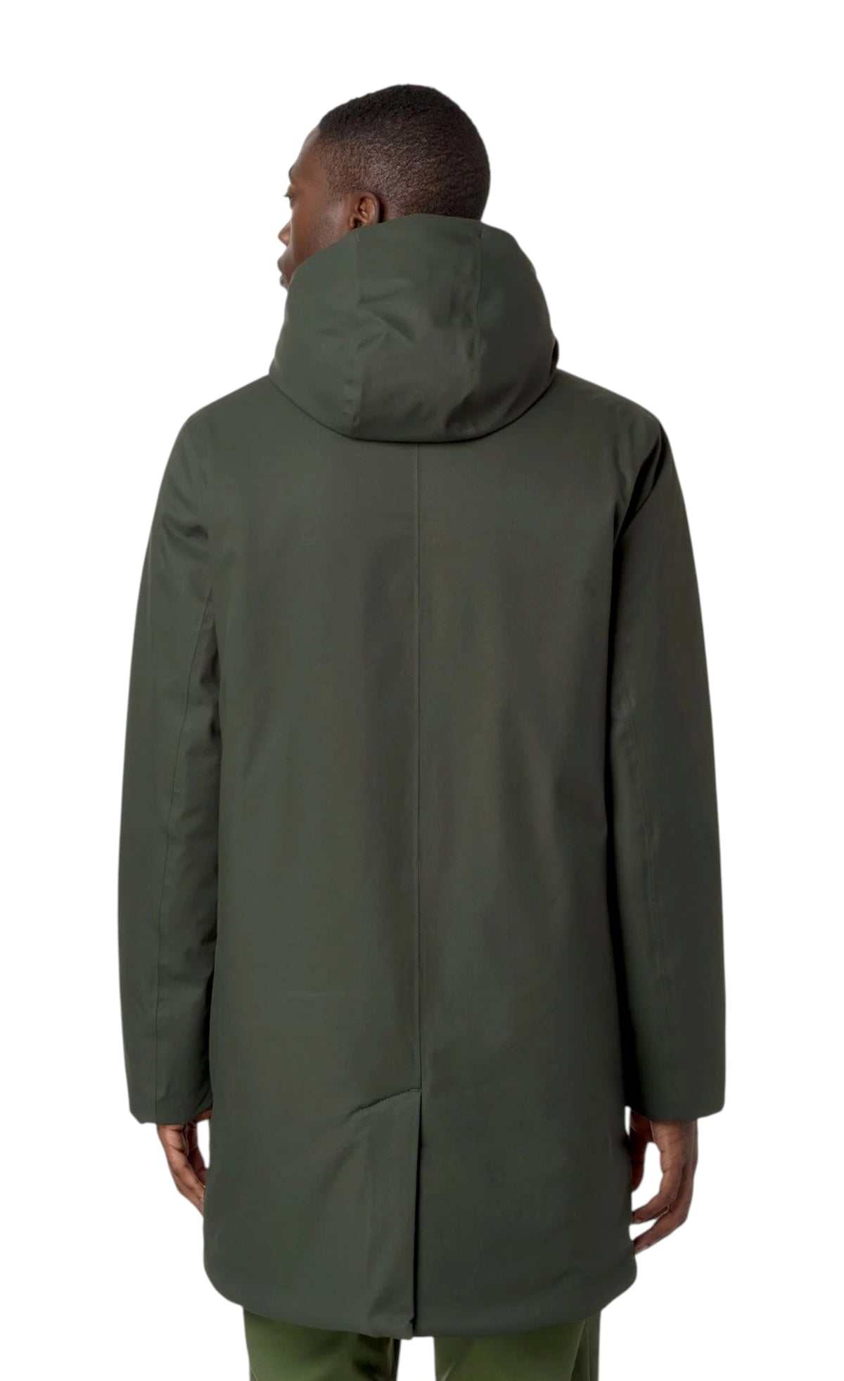 K-WAY Giubbino K-Way uomo K8133FW AL7 Jarno Twill Marmotta Verde Blu K8133FW AL7 