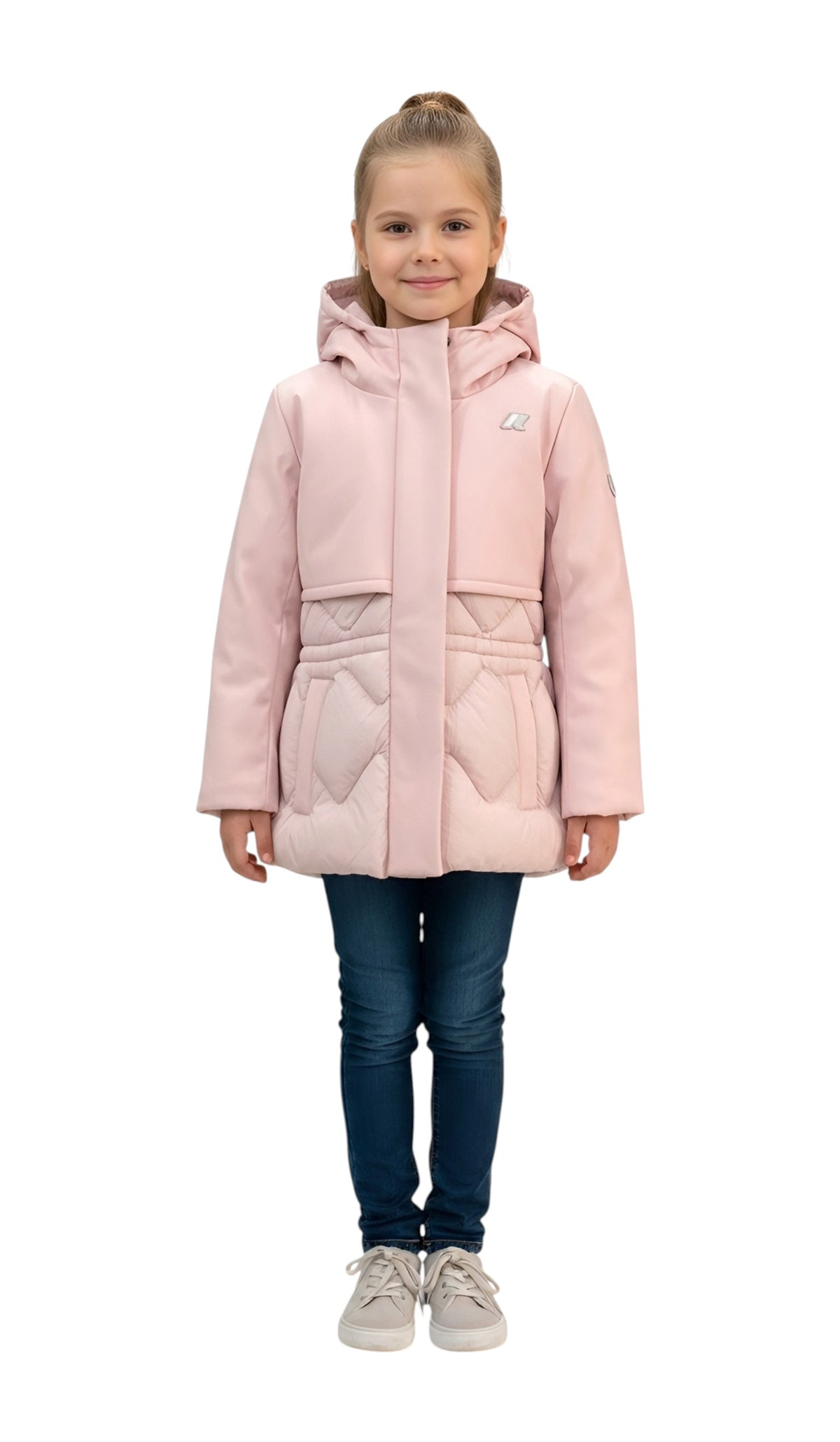 K-WAY Giubbino K-Way bambina K81528W W4U 8A Marlesse Hybrid Warm Shell Rosa K81528W8A W4U8A 