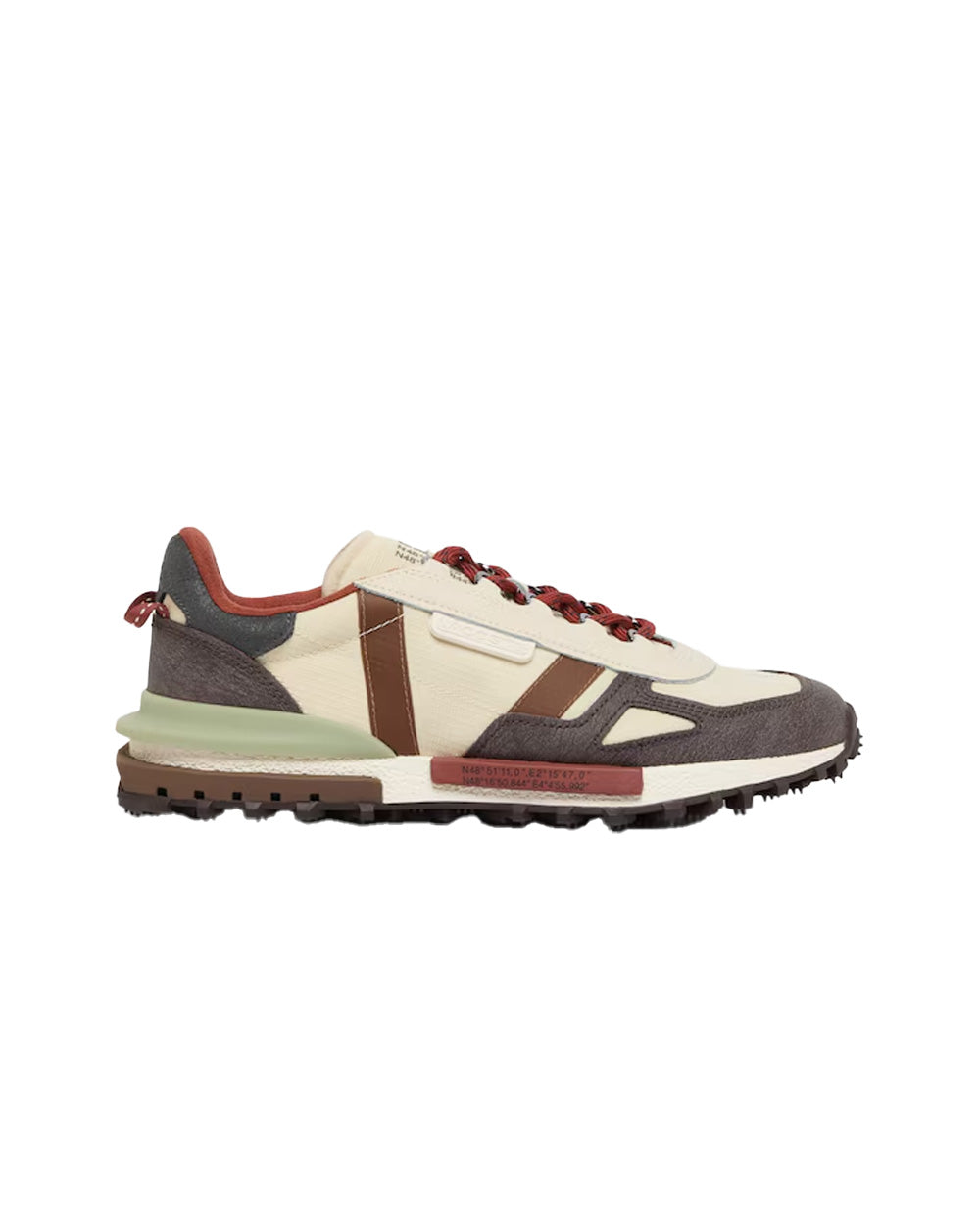 LACOSTE Sneakers LACOSTE uomo 52SMA0087 Elite Active Beige 52SMA0087 4D7 