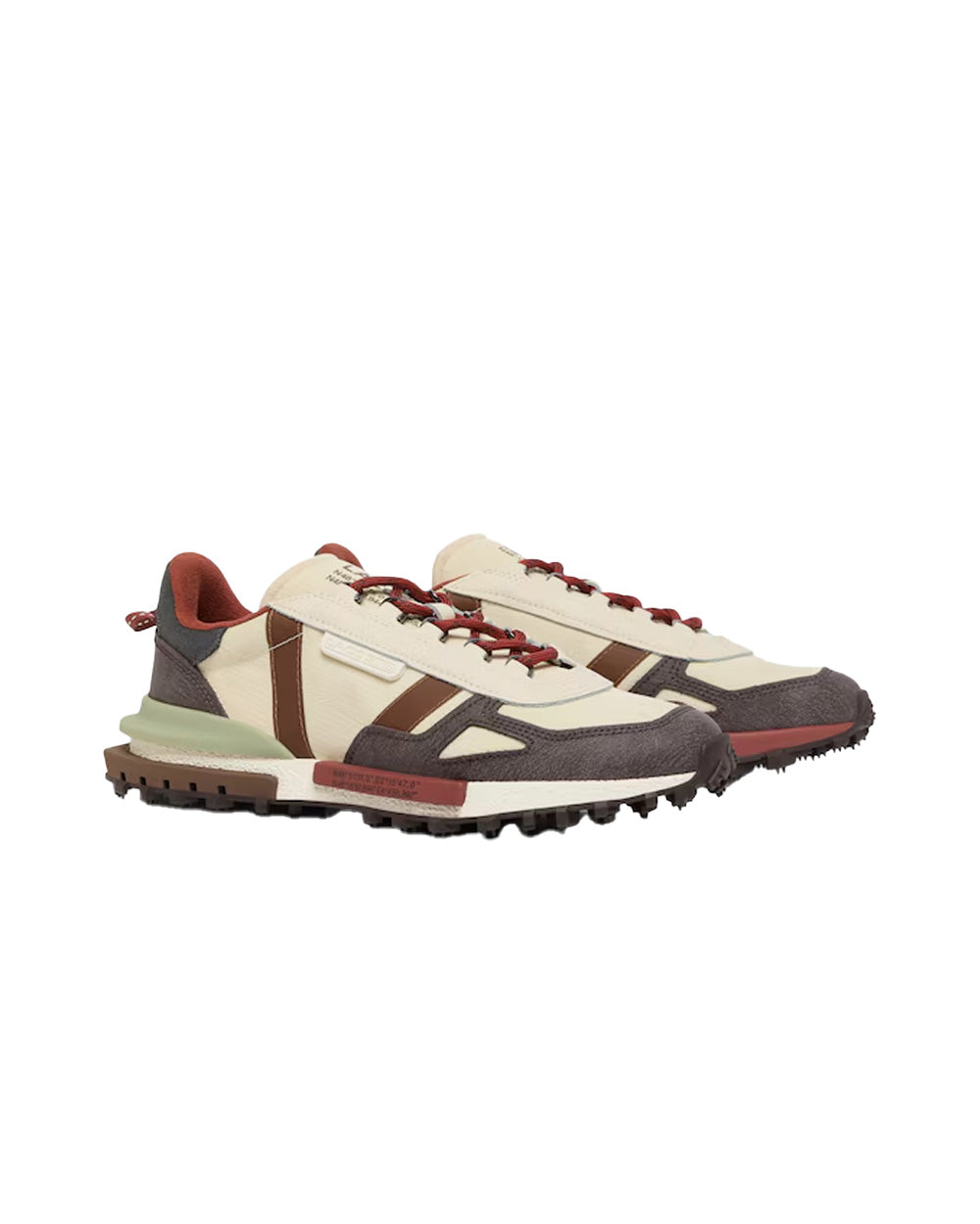 LACOSTE Sneakers LACOSTE uomo 52SMA0087 Elite Active Beige 52SMA0087 4D7 