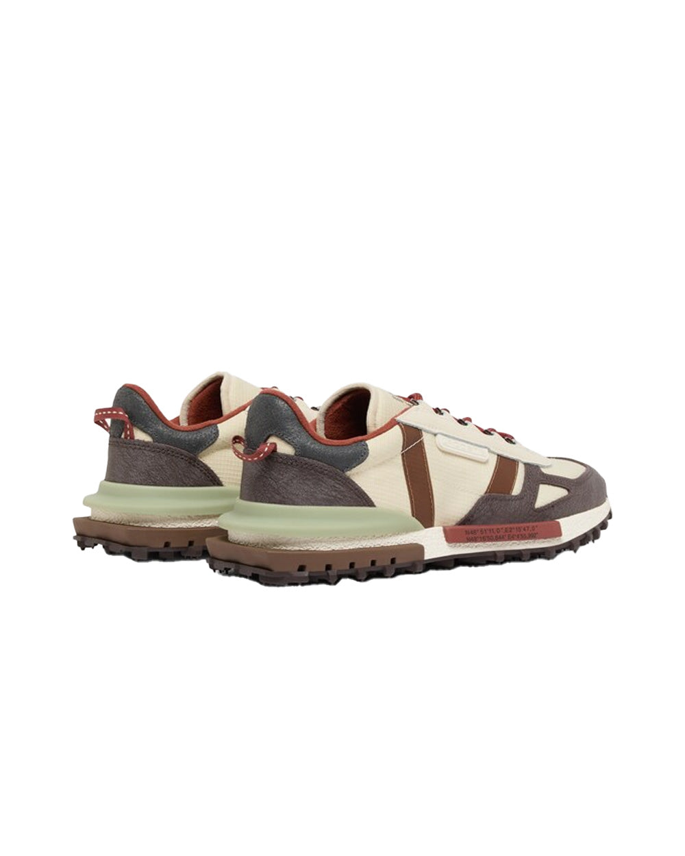 LACOSTE Sneakers LACOSTE uomo 52SMA0087 Elite Active Beige 52SMA0087 4D7 