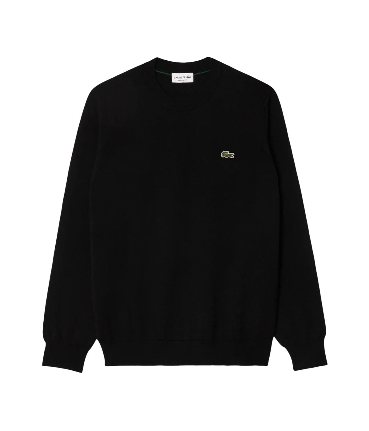 LACOSTE Maglia LACOSTE uomo AH3225 Nera AH3225 031 