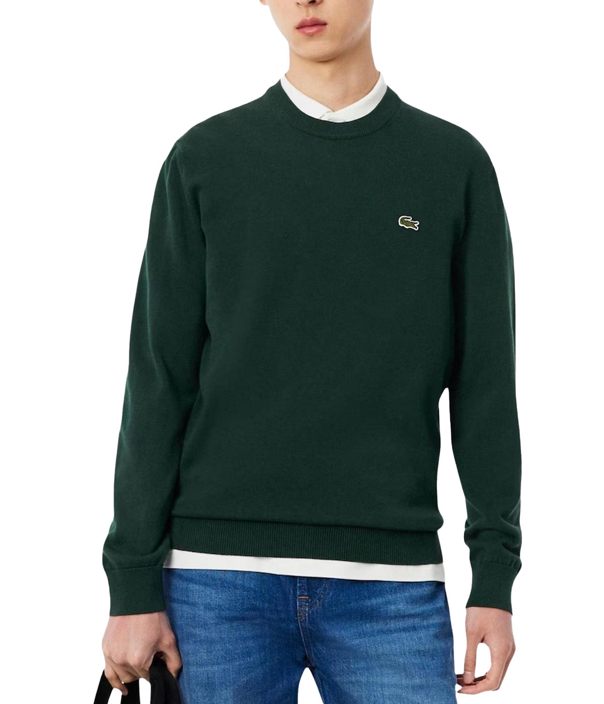 LACOSTE Maglia LACOSTE uomo AH3225 Verde AH3225 YZP 