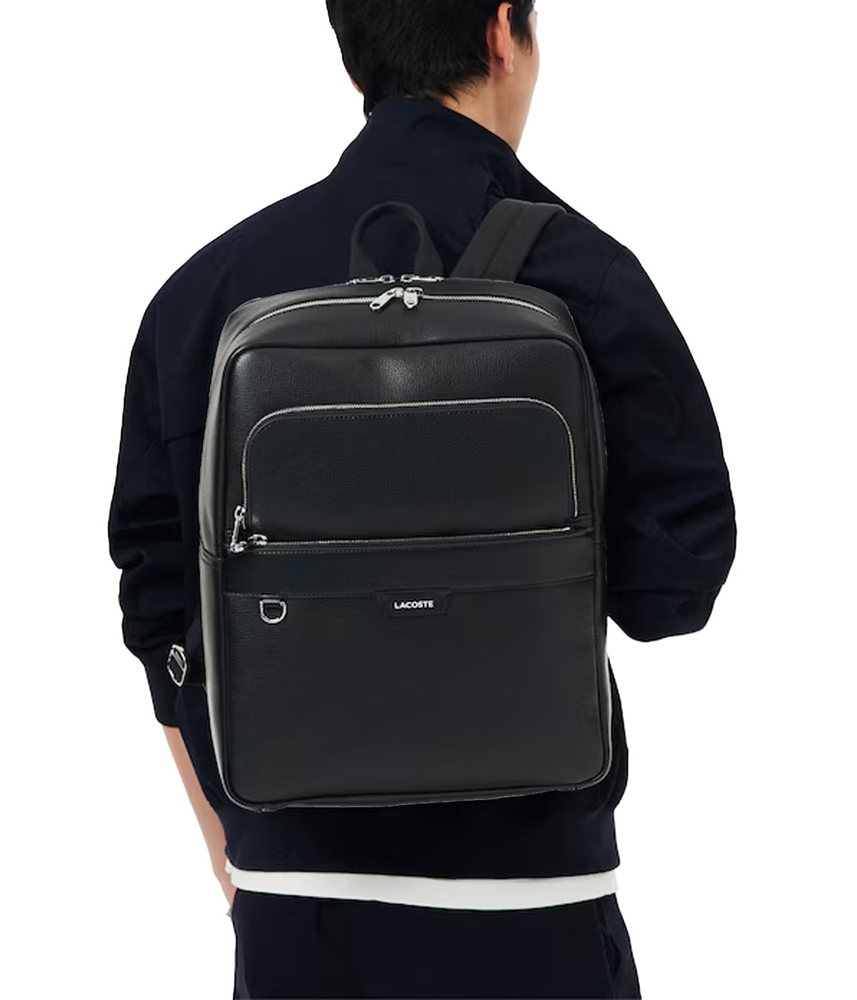 LACOSTE Zaino LACOSTE uomo Ossian NH5051 Nero<BR/> NH5051 000 