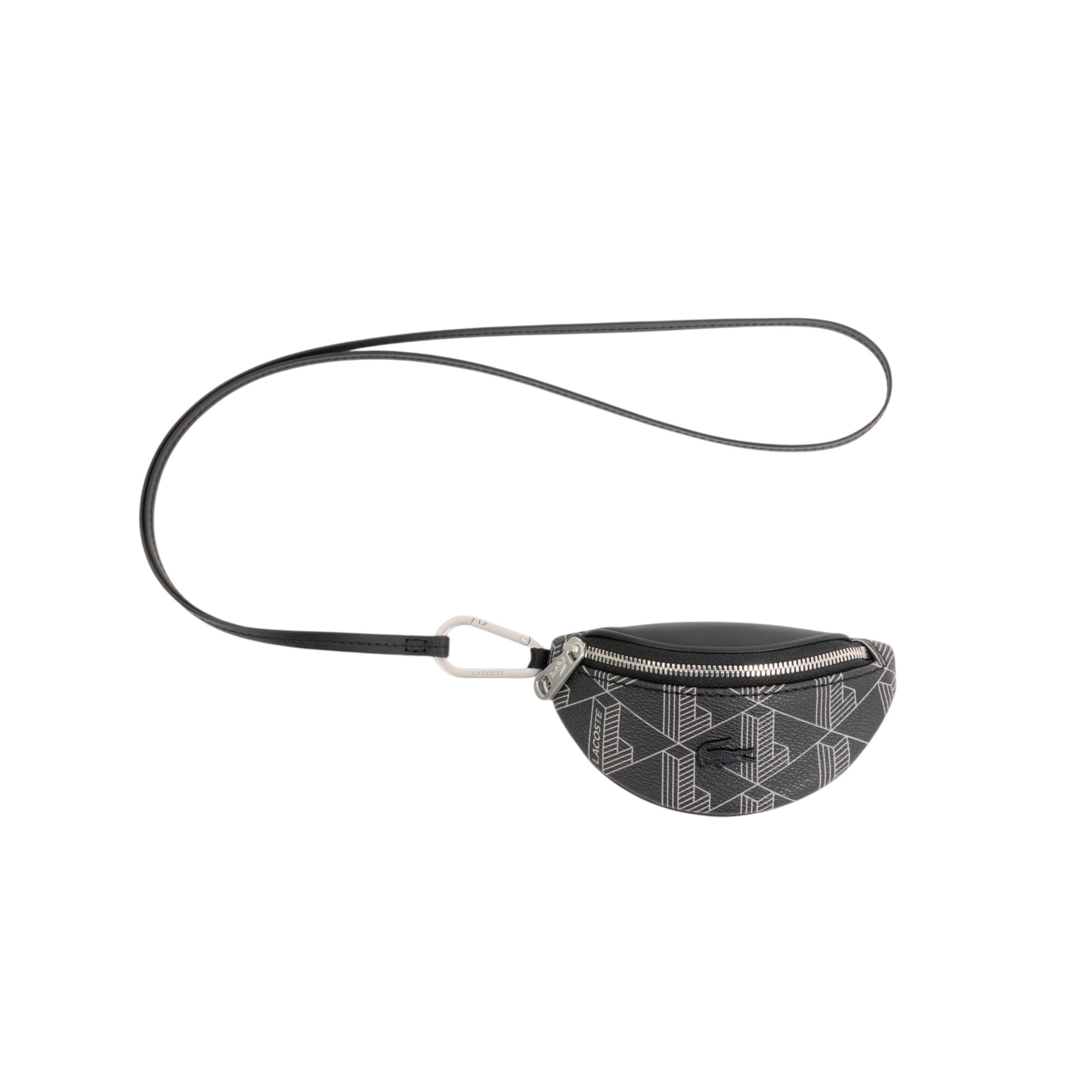 LACOSTE Portamonete LACOSTE uomo The Blend NU5412H45 Nero Grigio NU5412 H45 