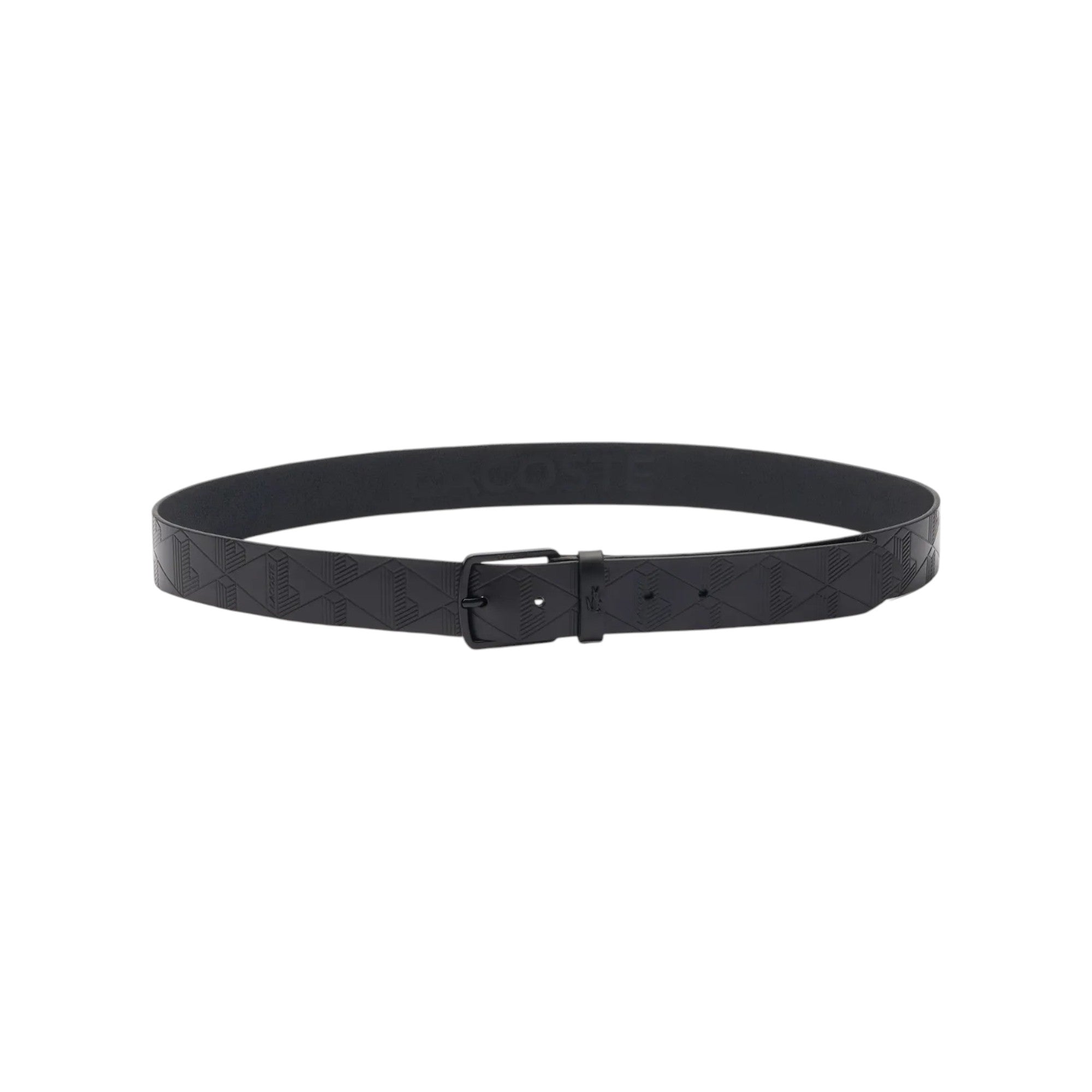 LACOSTE Cintura LACOSTE uomo Embossed Monogram RC4093 000 Nero RC4093 000 