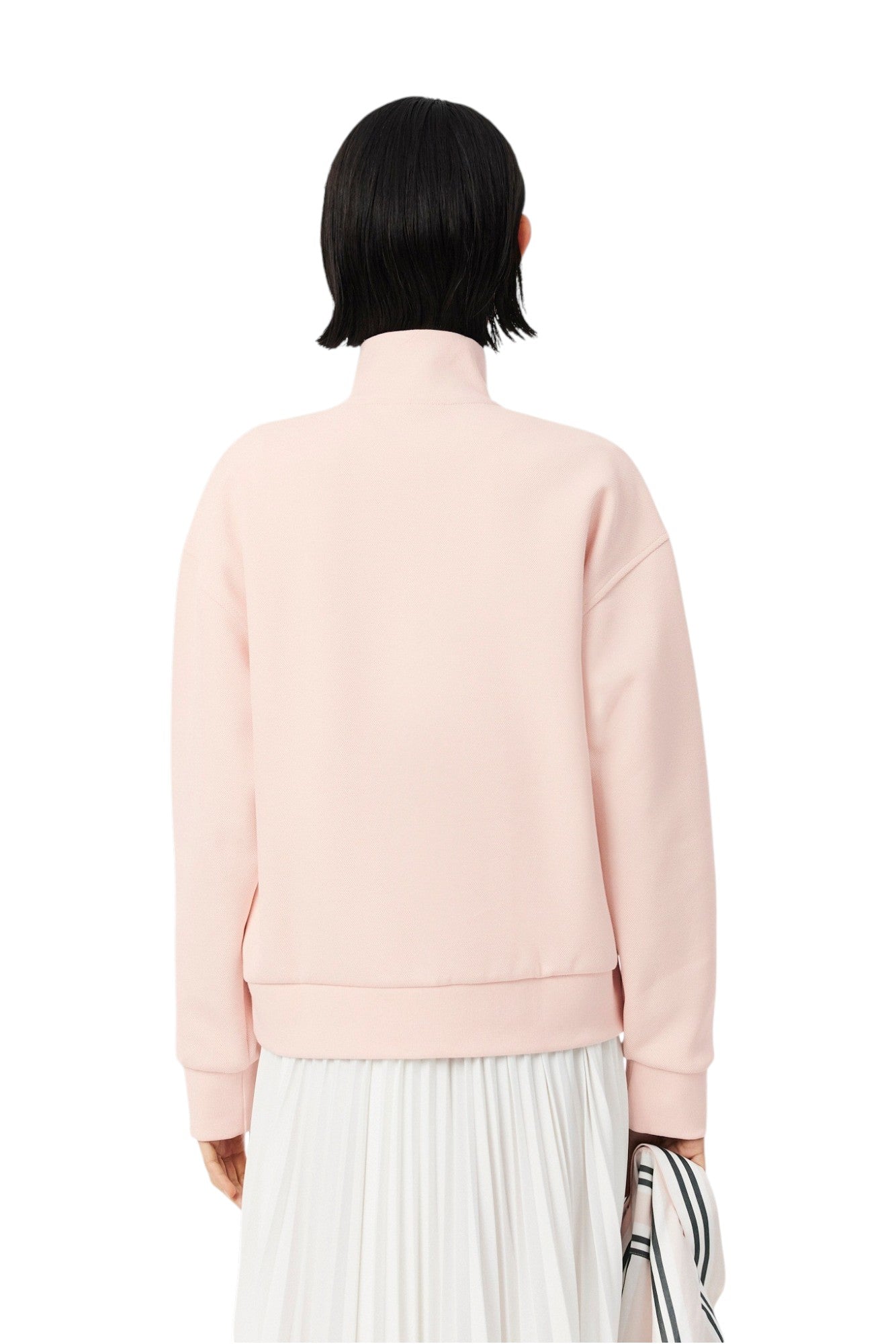 LACOSTE Felpa LACOSTE donna SF5271 3KE Rosa chiaro Oxalis SF5271003KE 3KE 