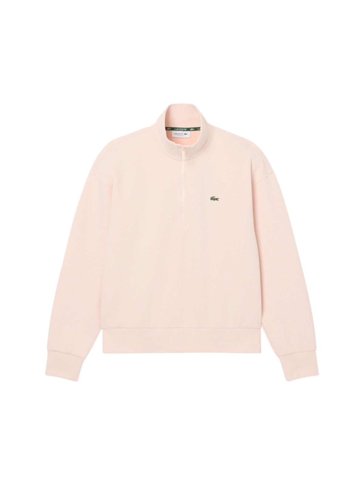 LACOSTE Felpa LACOSTE donna SF5271 3KE Rosa chiaro Oxalis SF5271003KE 3KE 