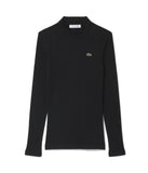 Maglia Lacoste donna TF3164 nera slim