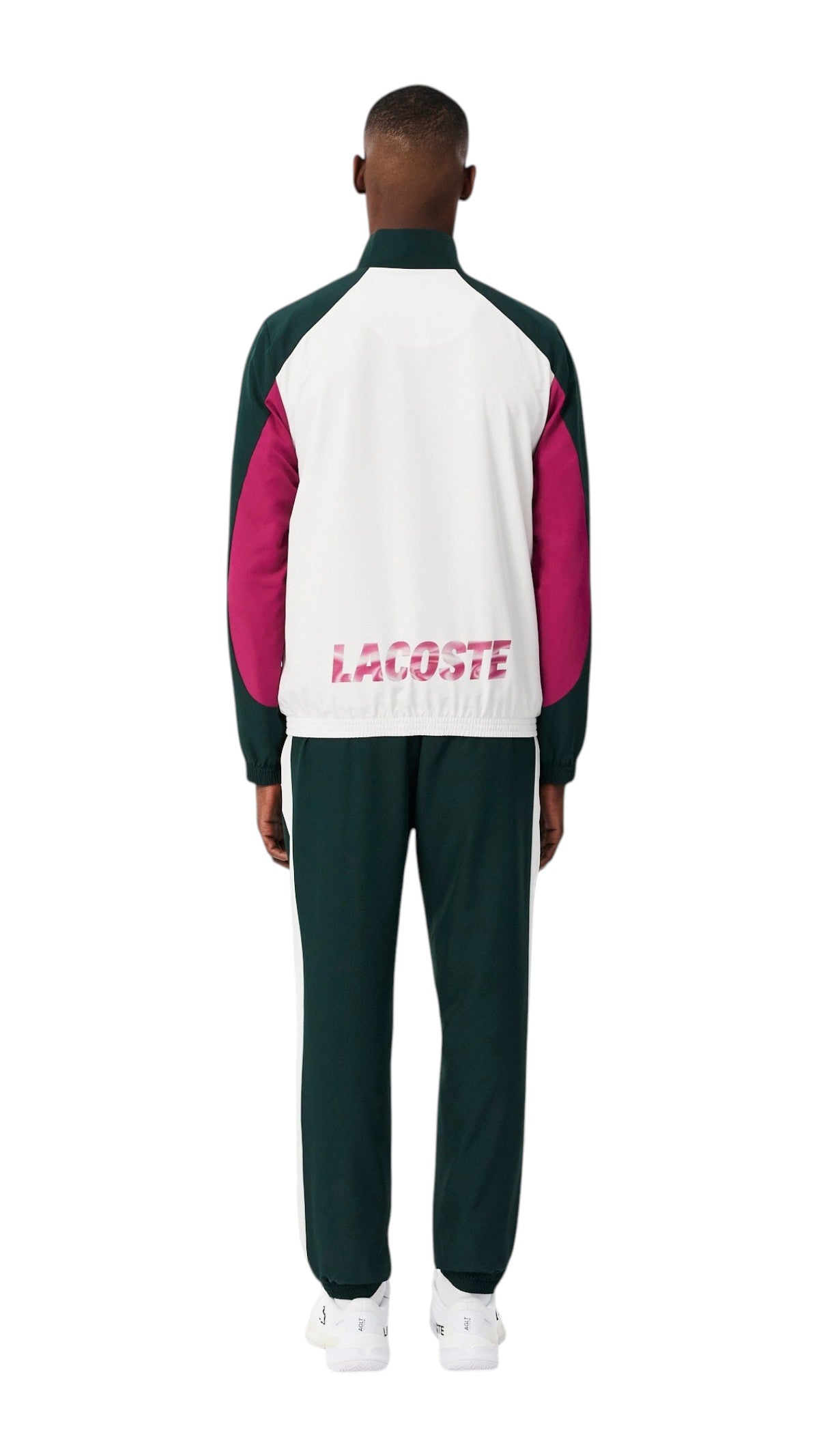 LACOSTE Tuta LACOSTE uomo Sport Colorblock WH6603 TYK Verde WH6603 TYK 