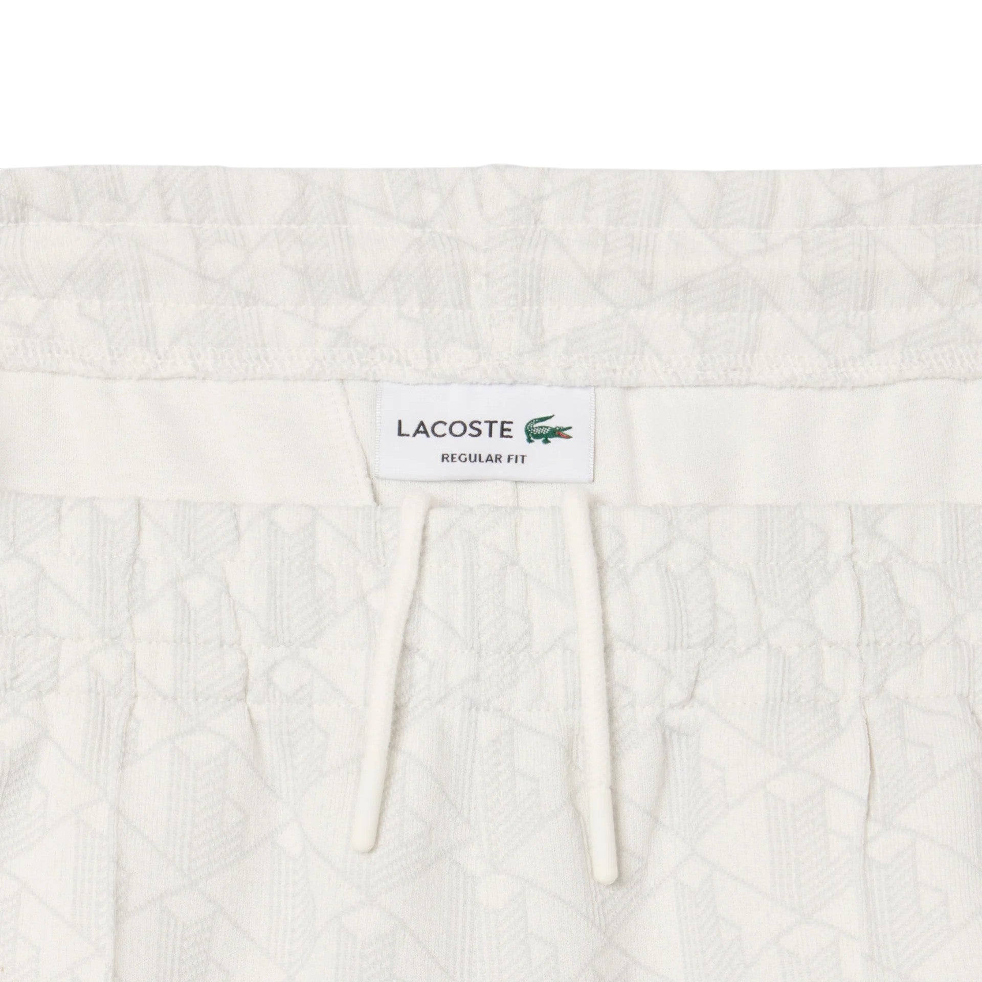 LACOSTE Pantaloni LACOSTE uomo Paris Monogram XH1440 4IW Bianco Grigio XH1440 4IW 