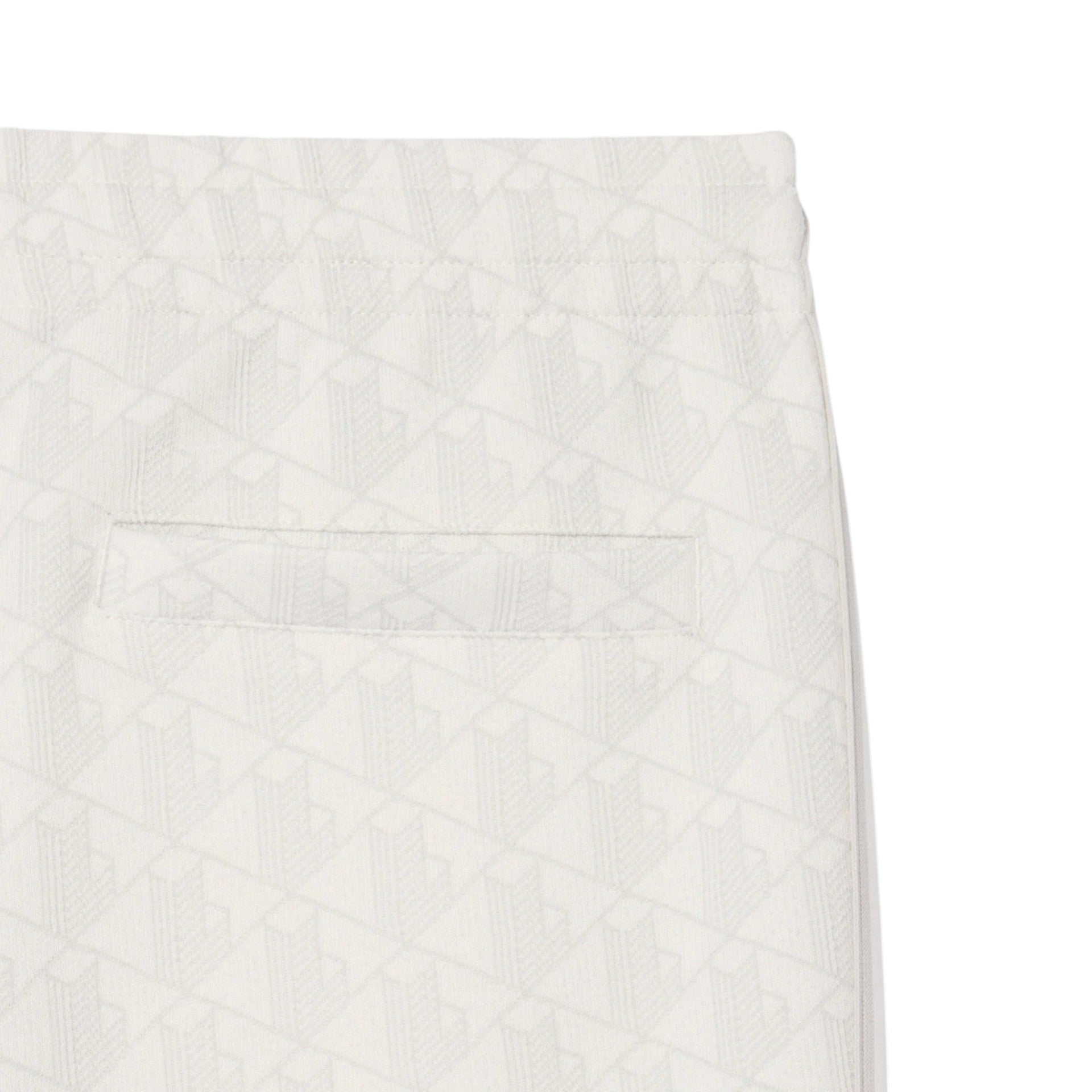 LACOSTE Pantaloni LACOSTE uomo Paris Monogram XH1440 4IW Bianco Grigio XH1440 4IW 