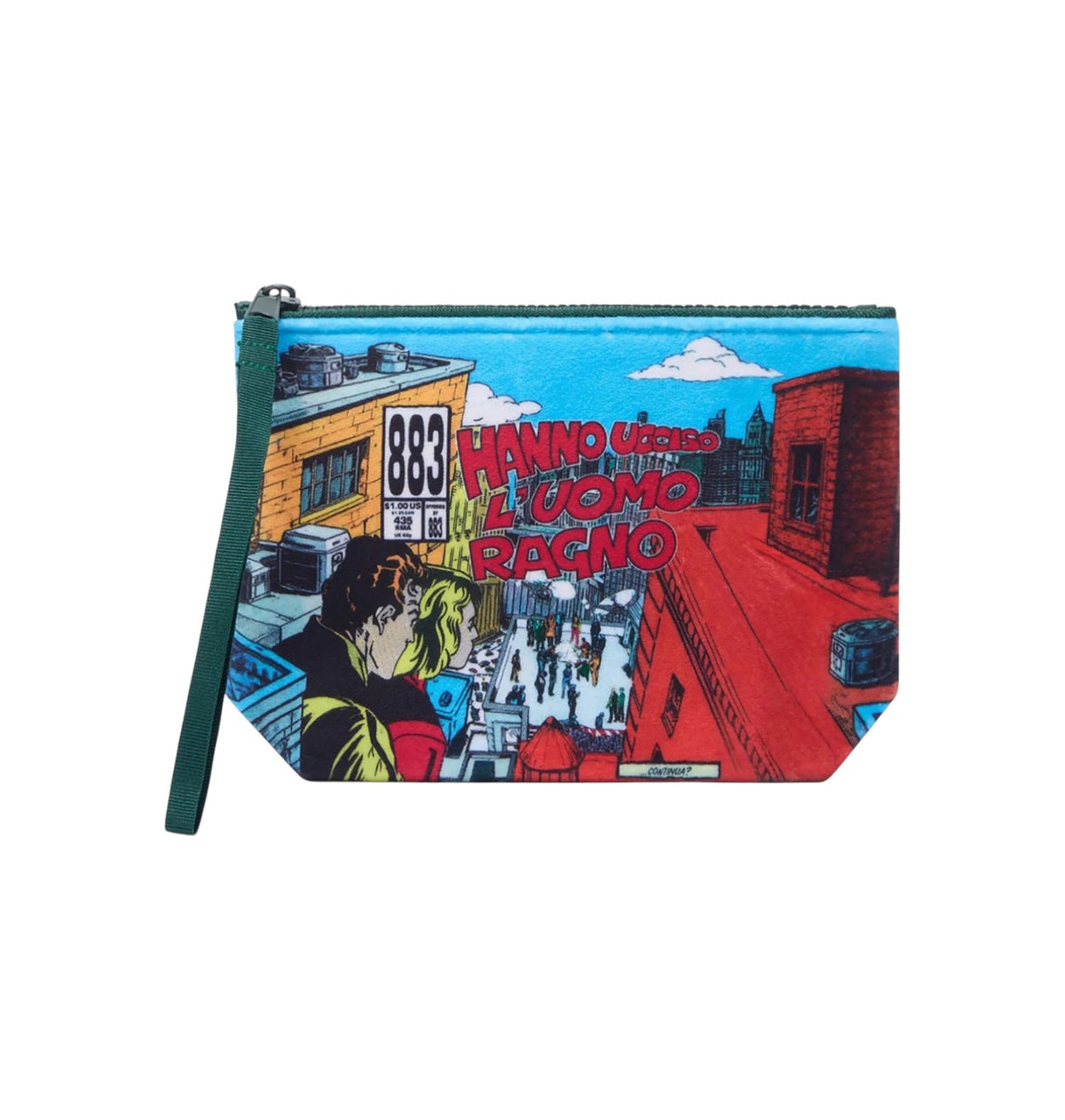 MC2 SAINT BARTH Pochette MC2 Saint Barth unisex ALI0002 01107M 51 Aline Hanno ucciso l'uomo ragno Verde ALI000201107M 51 