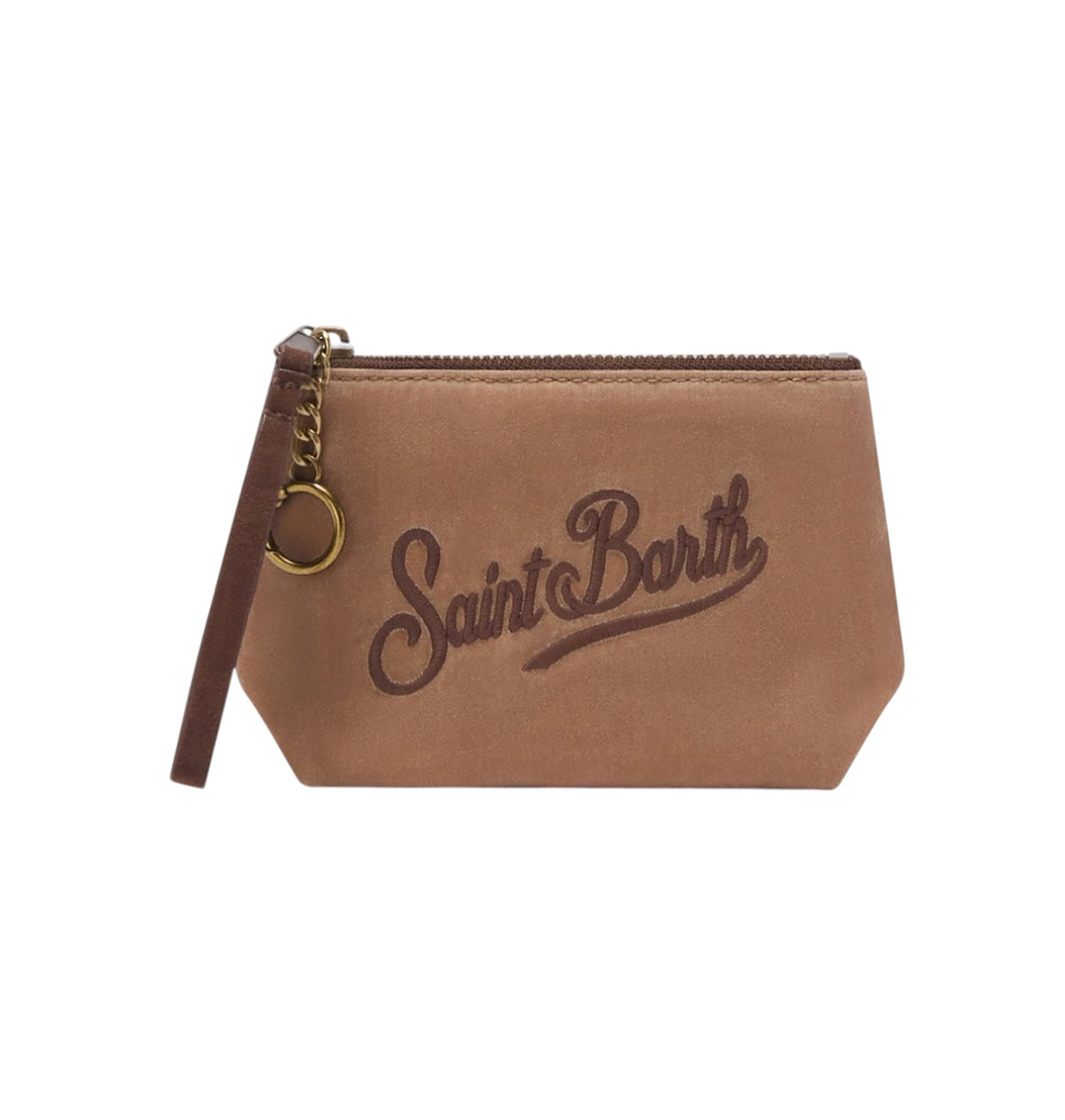 MC2 SAINT BARTH Pochette mini MC2 Saint Barth unisex ALMI001 00550M 1318 Aline Mini Wax Marrone ALMI00100550M 1318 