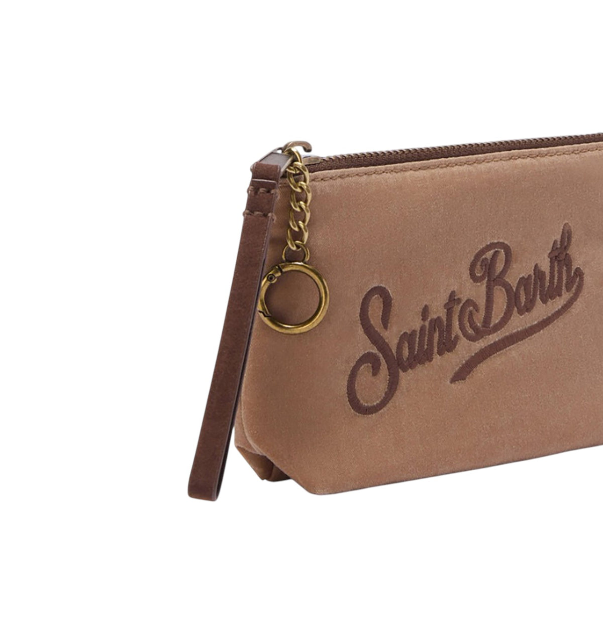 MC2 SAINT BARTH Pochette mini MC2 Saint Barth unisex ALMI001 00550M 1318 Aline Mini Wax Marrone ALMI00100550M 1318 