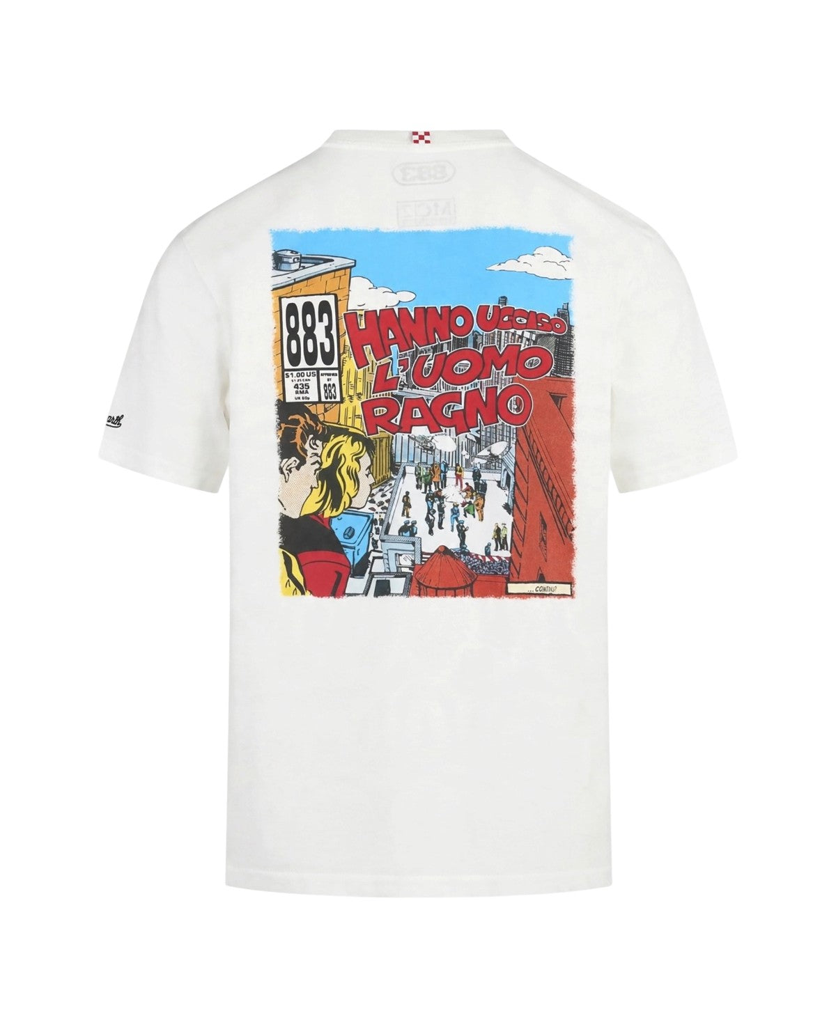 MC2 SAINT BARTH T-shirt MC2 Saint Barth uomo ARN0001 04621M 10 Arnott 883 L'Uomo Ragno ARN000104621M 10 