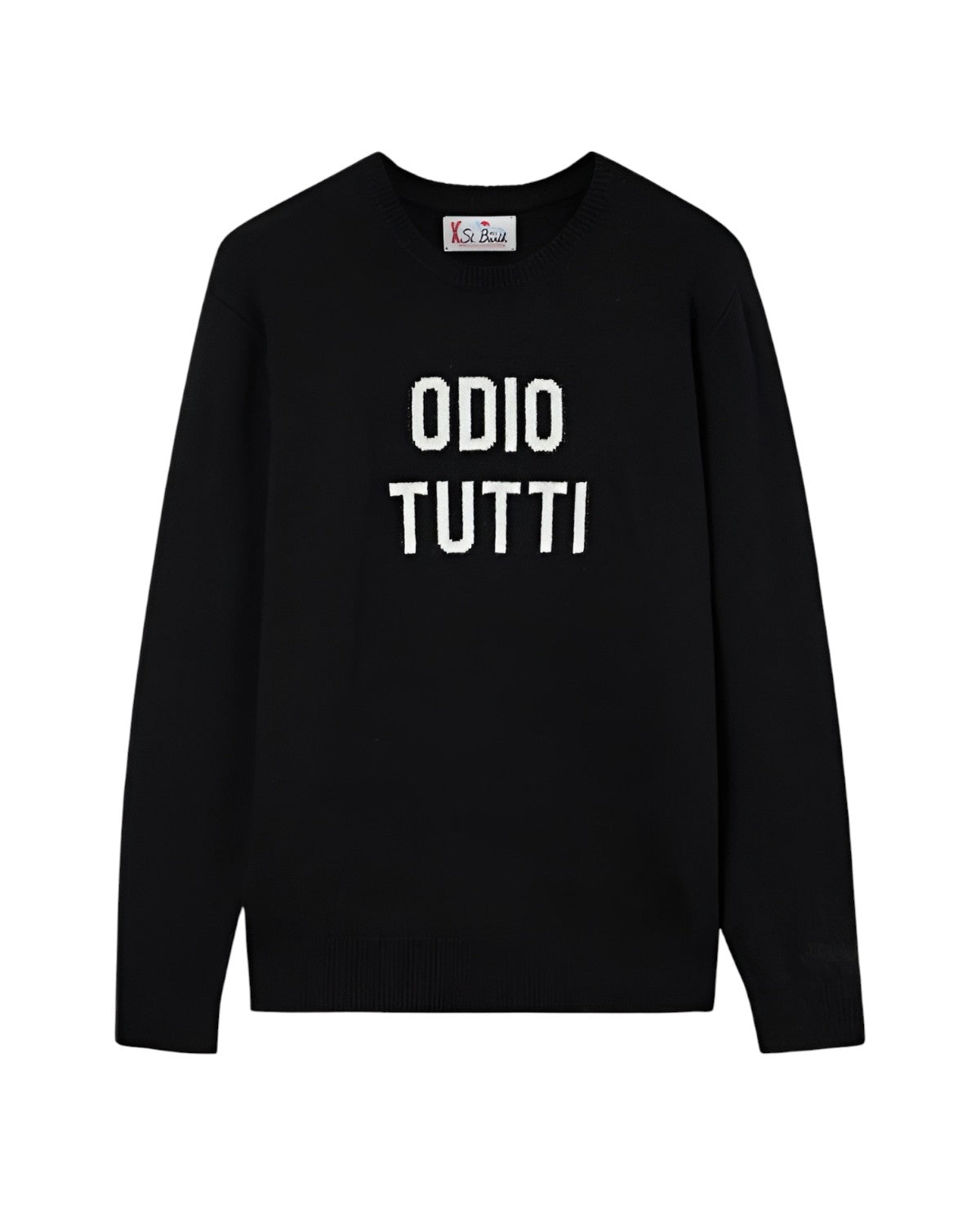 MC2 SAINT BARTH Maglia MC2 Saint Barth uomo HER0001 00050M 00 Heron Odio Tutti Nero HER000100050M 00 