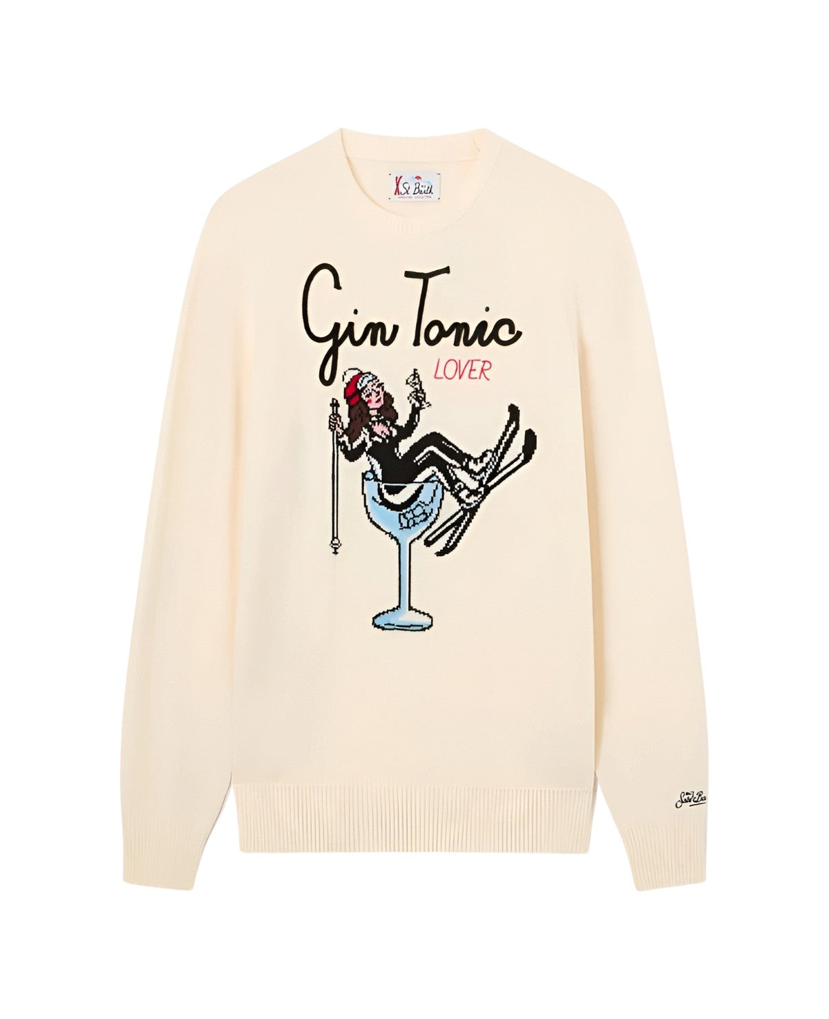 MC2 SAINT BARTH Maglia MC2 Saint Barth uomo HER0001 00508M 10 Heron Gin Tonic Bianco HER000100508M 10 