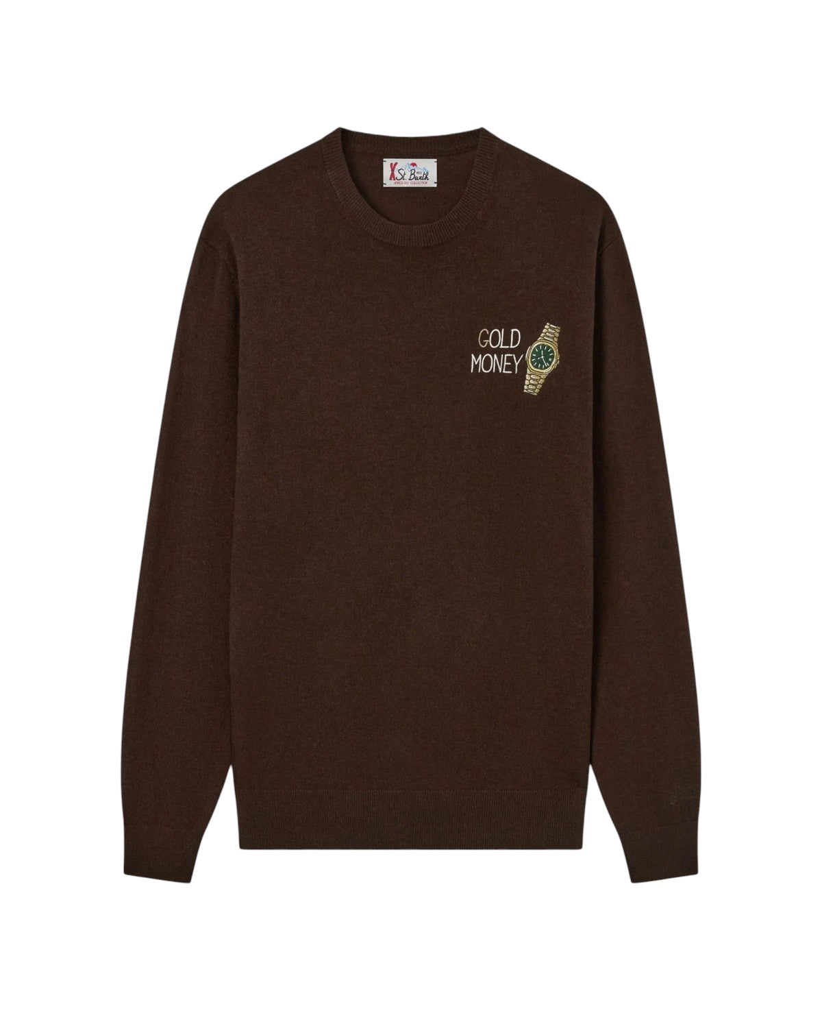 MC2 SAINT BARTH Maglia MC2 Saint Barth uomo HER0024 00540M 10 Heron Light Gold Money Marrone HER002400540M 1 