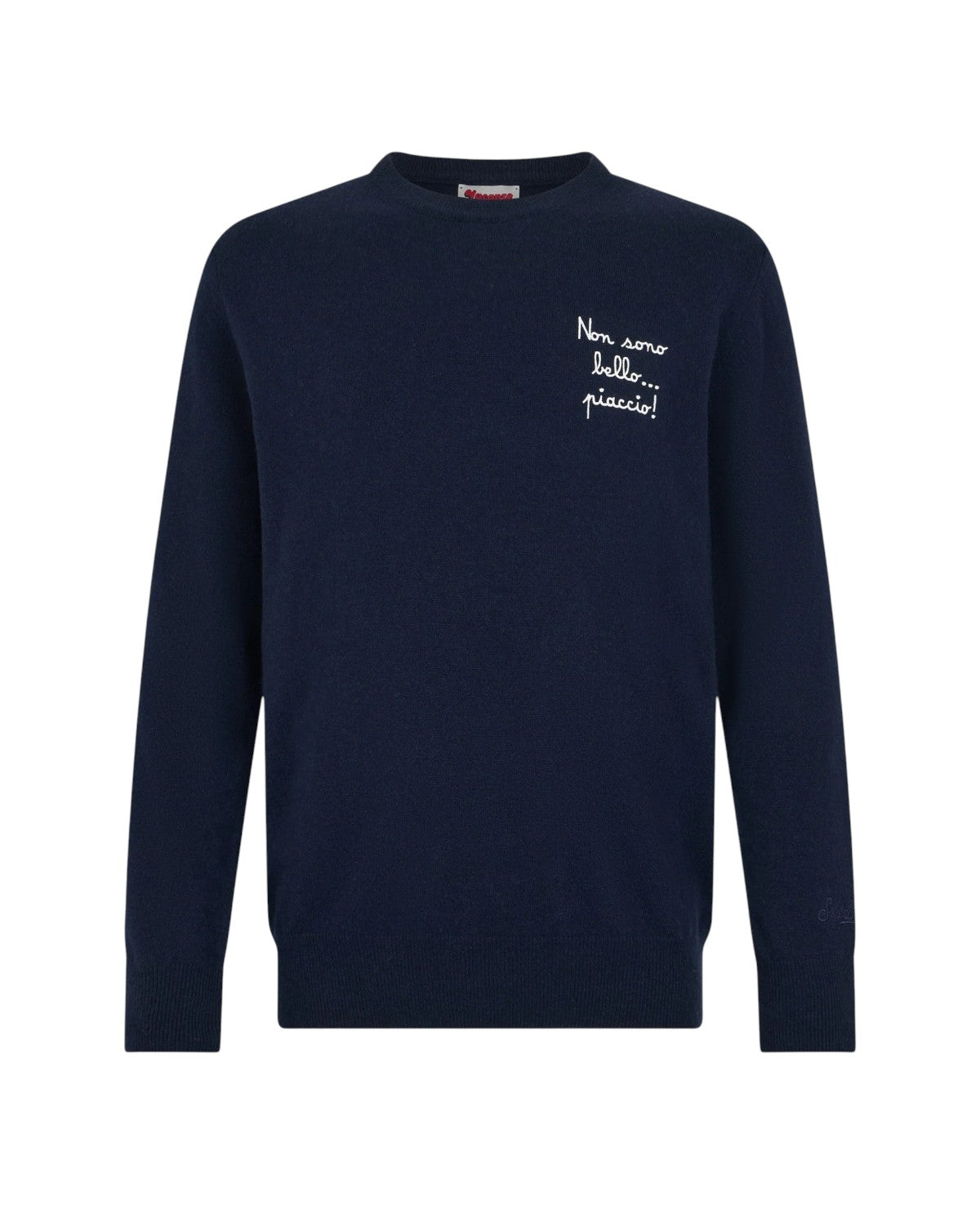 MC2 SAINT BARTH Maglia MC2 Saint Barth uomo HER0024 01526M 61 Heron Light Embry Non sono bello piaccio Blu Navy HER002401526M 61 