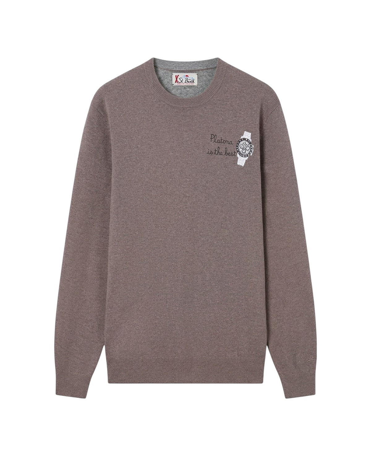 MC2 SAINT BARTH Maglia MC2 Saint Barth uomo HER0024 02928M 13 Heron Light Best Watch Tortora HER002402928M 13 