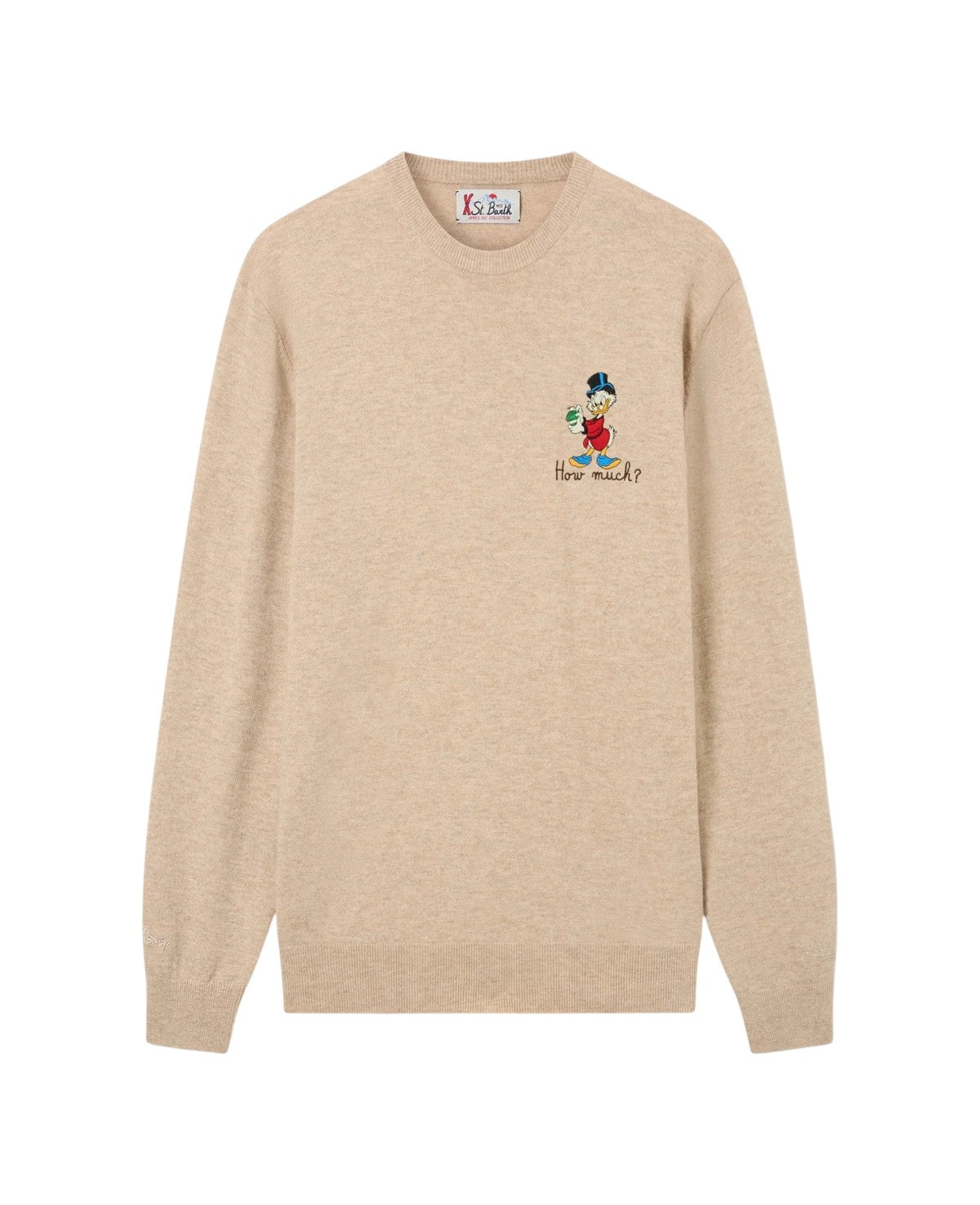 MC2 SAINT BARTH Maglia MC2 Saint Barth uomo HER0024 03384M 11 Heron Light Zio Paperone How much Beige HER002403384M 11 