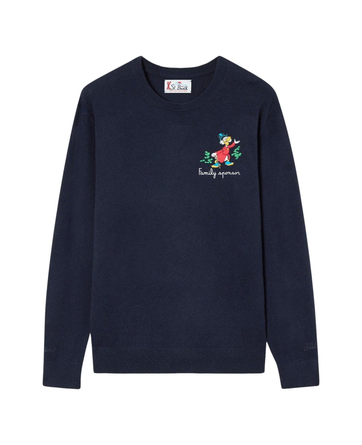 MC2 SAINT BARTH Maglia MC2 Saint Barth uomo HER0024 03388M 61 Heron Light Scrooge Family Sponsor Blu Navy HER002403388M 61 