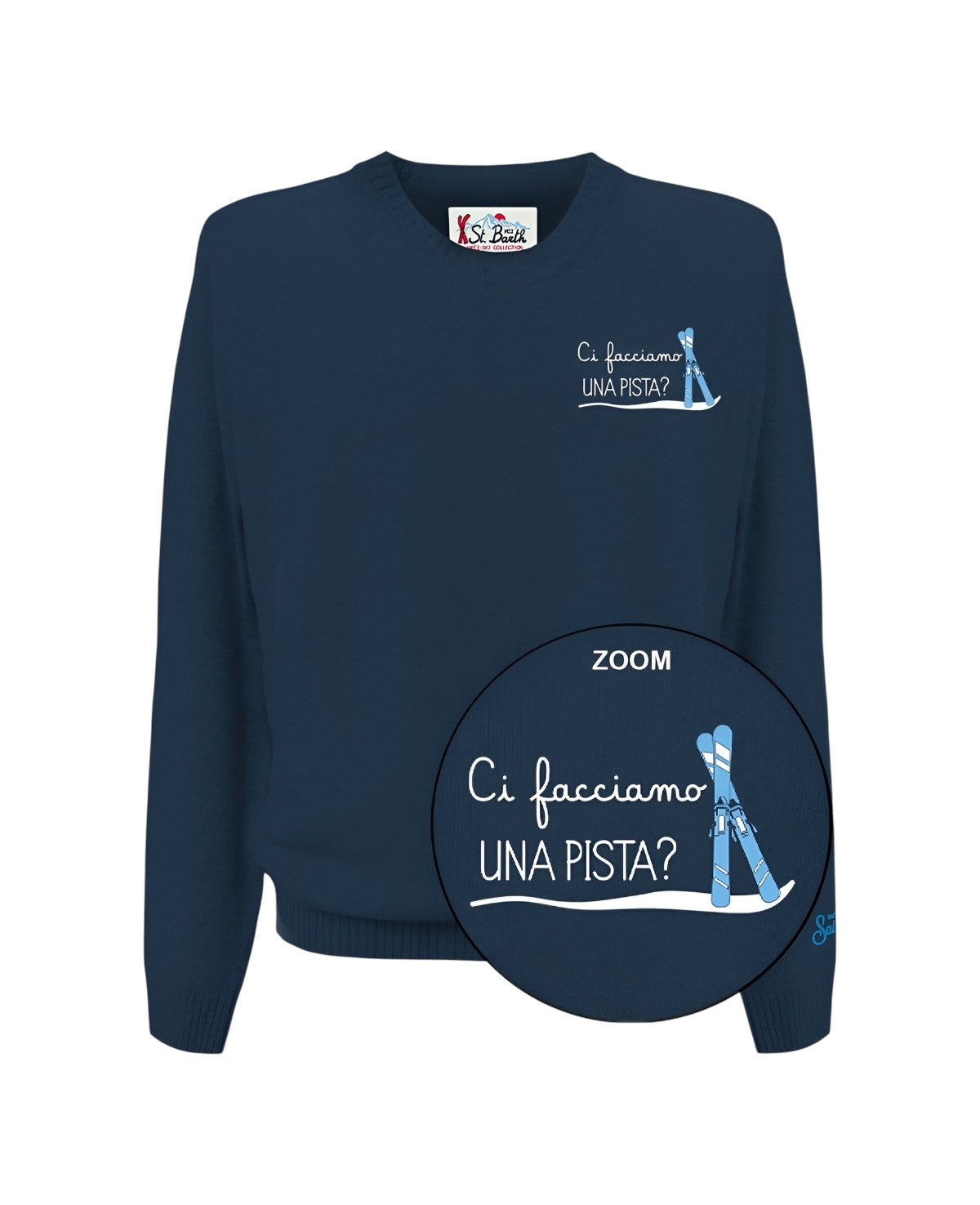 MC2 SAINT BARTH Maglia MC2 Saint Barth uomo HER0024 03603M 61 Heron Light Embry Ci facciamo una pista Blu Navy HER002403603M 61 