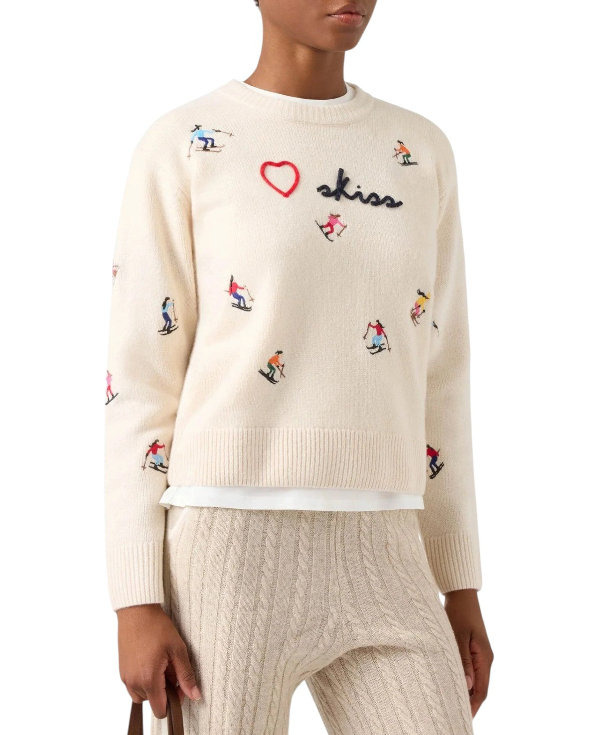 MC2 SAINT BARTH Maglia MC2 Saint Barth donna KYLA002 00233M 10 Kyla Skiss Bianco Panna KYLA00200233M 10 