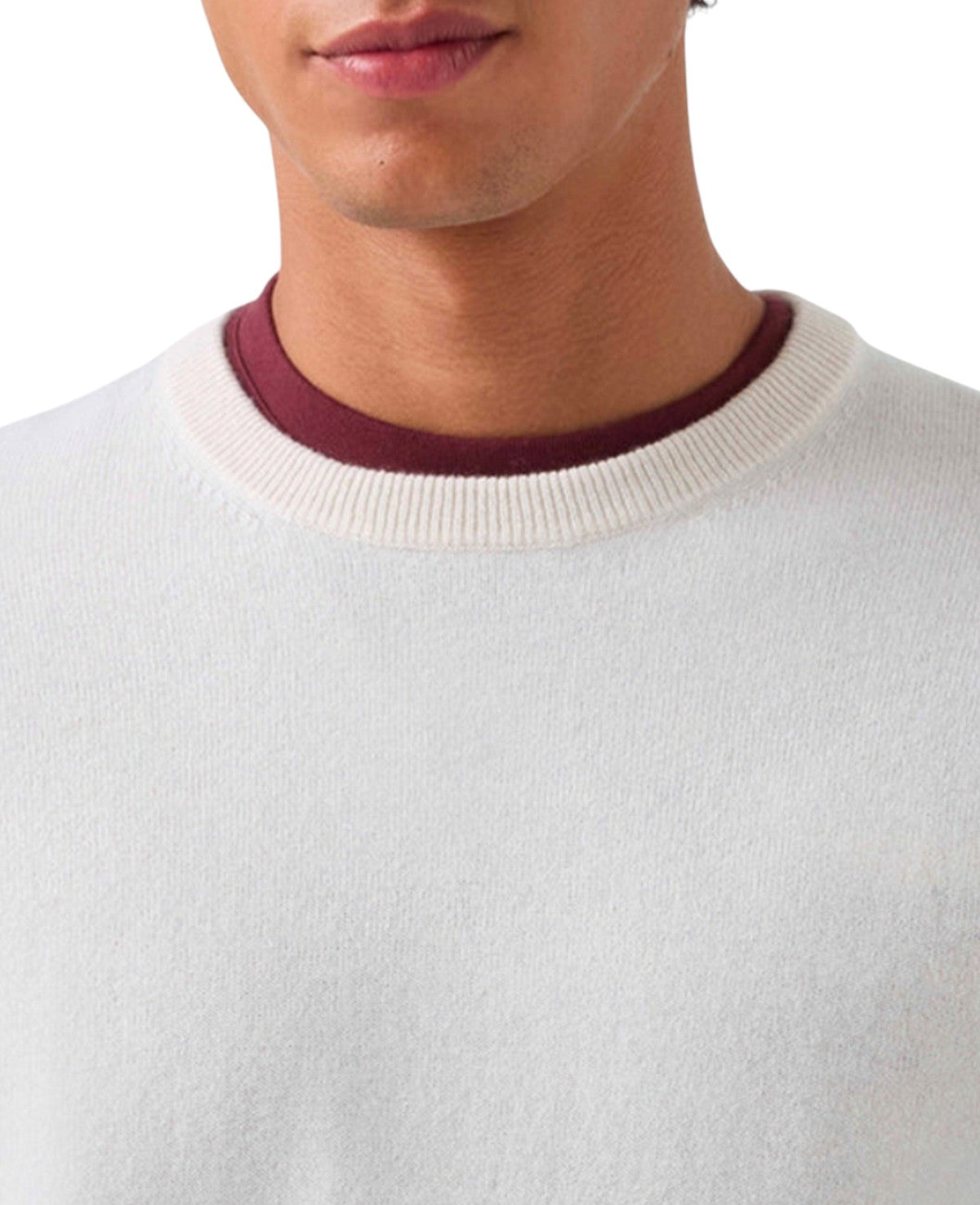 MC2 SAINT BARTH Maglia MC2 Saint Barth uomo REGE005 00023M 10 Regent Cashmere Bianco REGE00500023M 10 