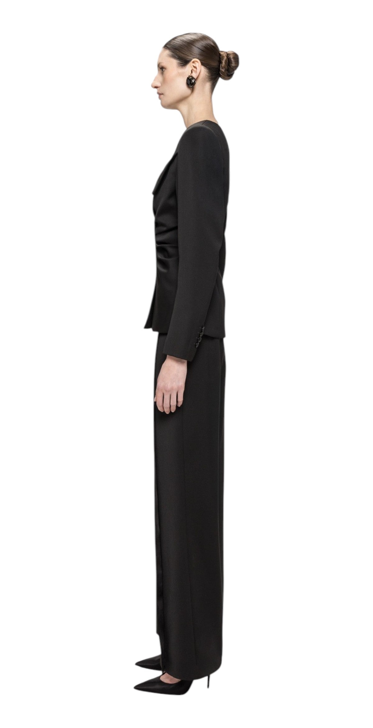 NISSA Giacca Nissa donna SS1374 99 in misto lana Nero SS1374 99 