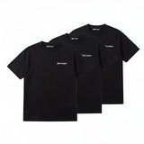 T-shirt PALM ANGELS uomo Classic Logo 3-Pack PAM2B001JR001 1003 Nero