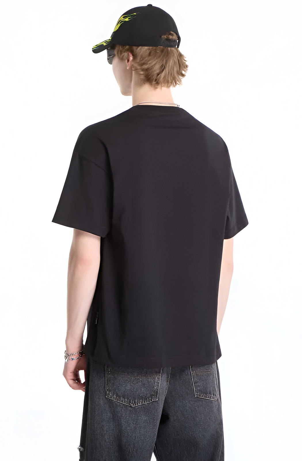 PALM ANGELS T-shirt PALM ANGELS uomo Classic Logo 3-Pack PAM2B001JR001 1003 Nero PAM2B001JR001 1003 