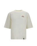 T-shirt PALM ANGELS uomo PAMAA005JR003 PALM DRIFT Panna