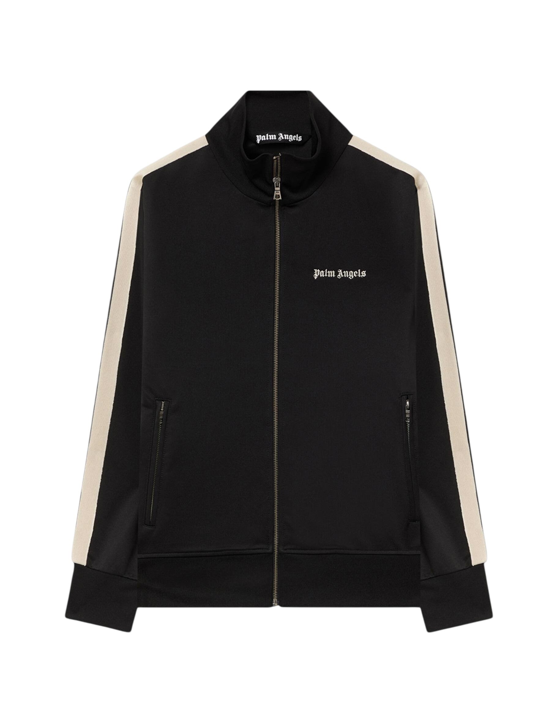 PALM ANGELS Felpa PALM ANGELS uomo Classic Logo Track PAMBD001FB001 1003 Nero PAWBD001FB001 1003 