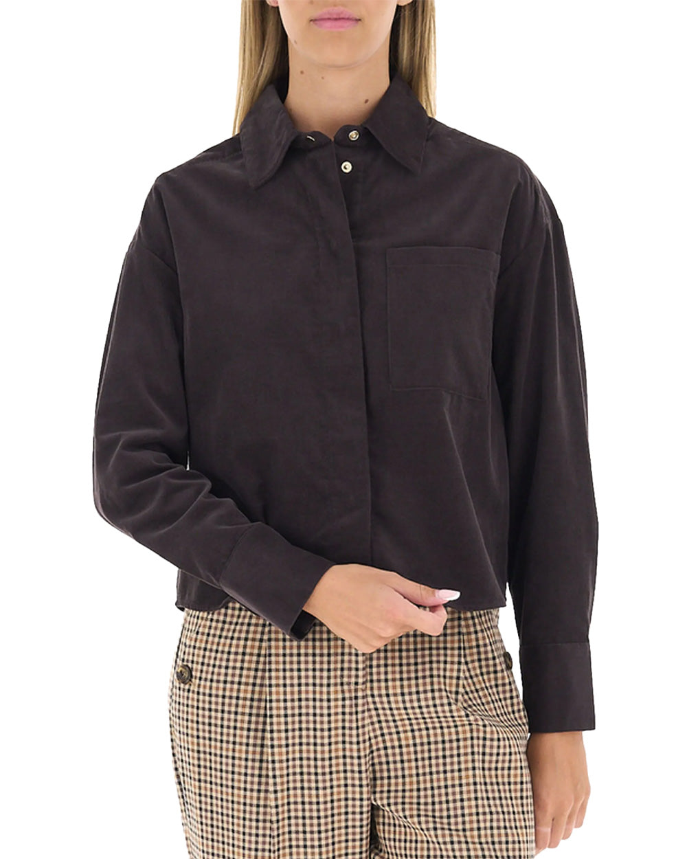 PENNYBLACK Camicia PENNYBLACK donna ZONA 2621116033200 Marrone 2621116033200 004 