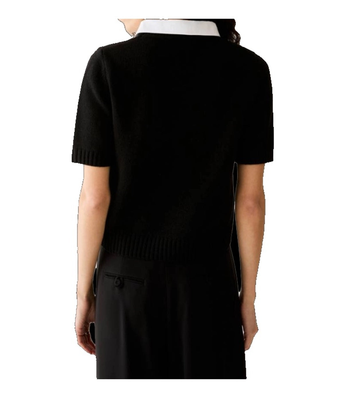 PENNYBLACK Maglia PENNYBLACK donna Lampada 2621366112200002 Nera Colletto 2621366112200 002 
