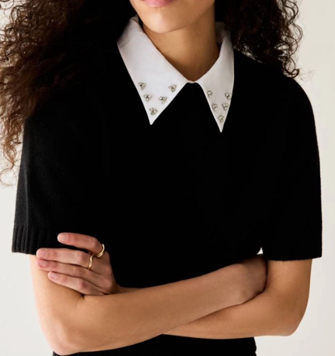 PENNYBLACK Maglia PENNYBLACK donna Lampada 2621366112200002 Nera Colletto 2621366112200 002 