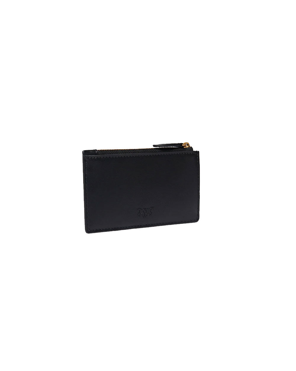 PINKO Portacarte PINKO donna 100251A0F1 nero oro Love birds<BR/> 100251A0F1 Z99Q 
