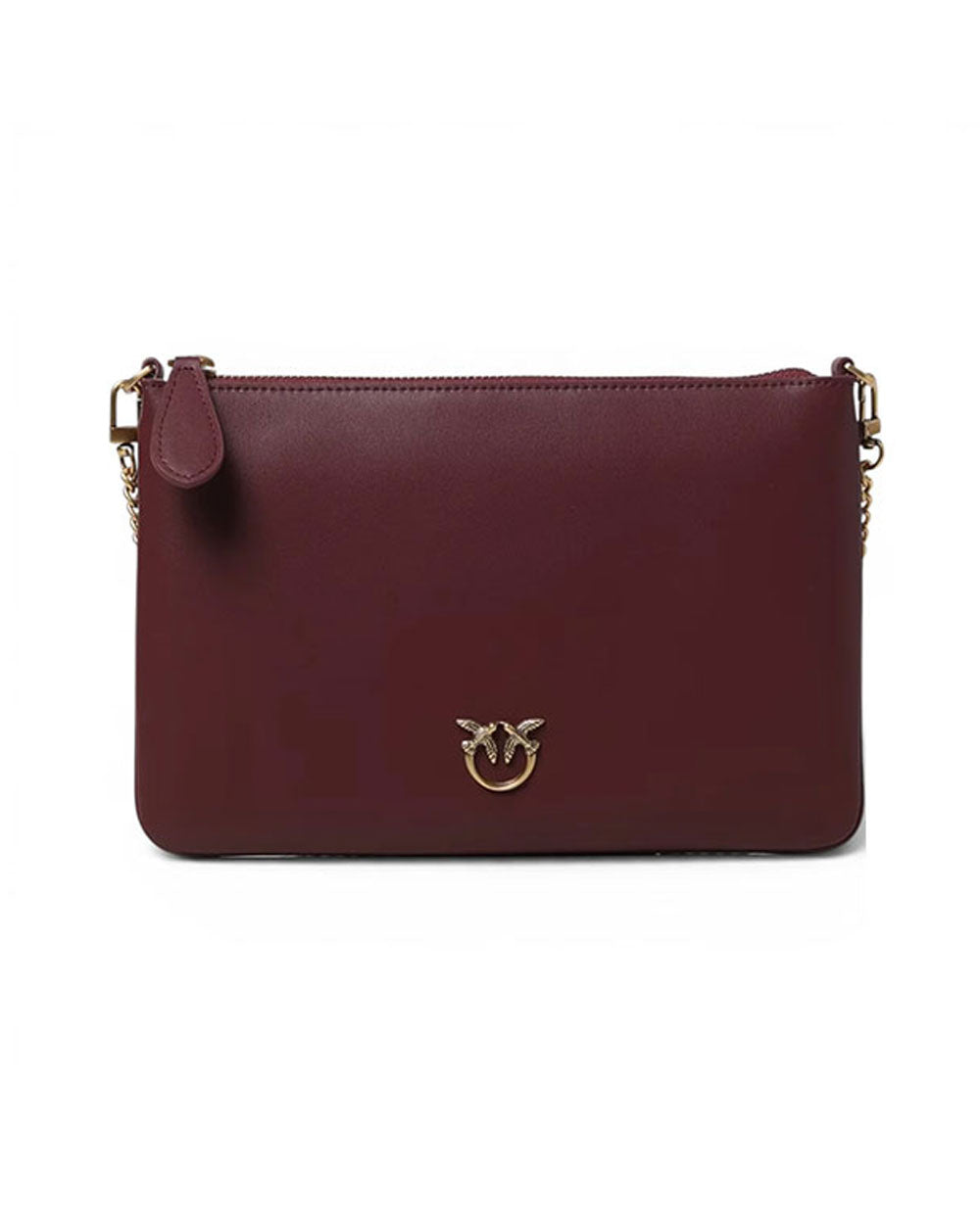 PINKO Borsa PINKO donna 100455A0F1 bordeaux flat love 100455A0F1 WW5Q 