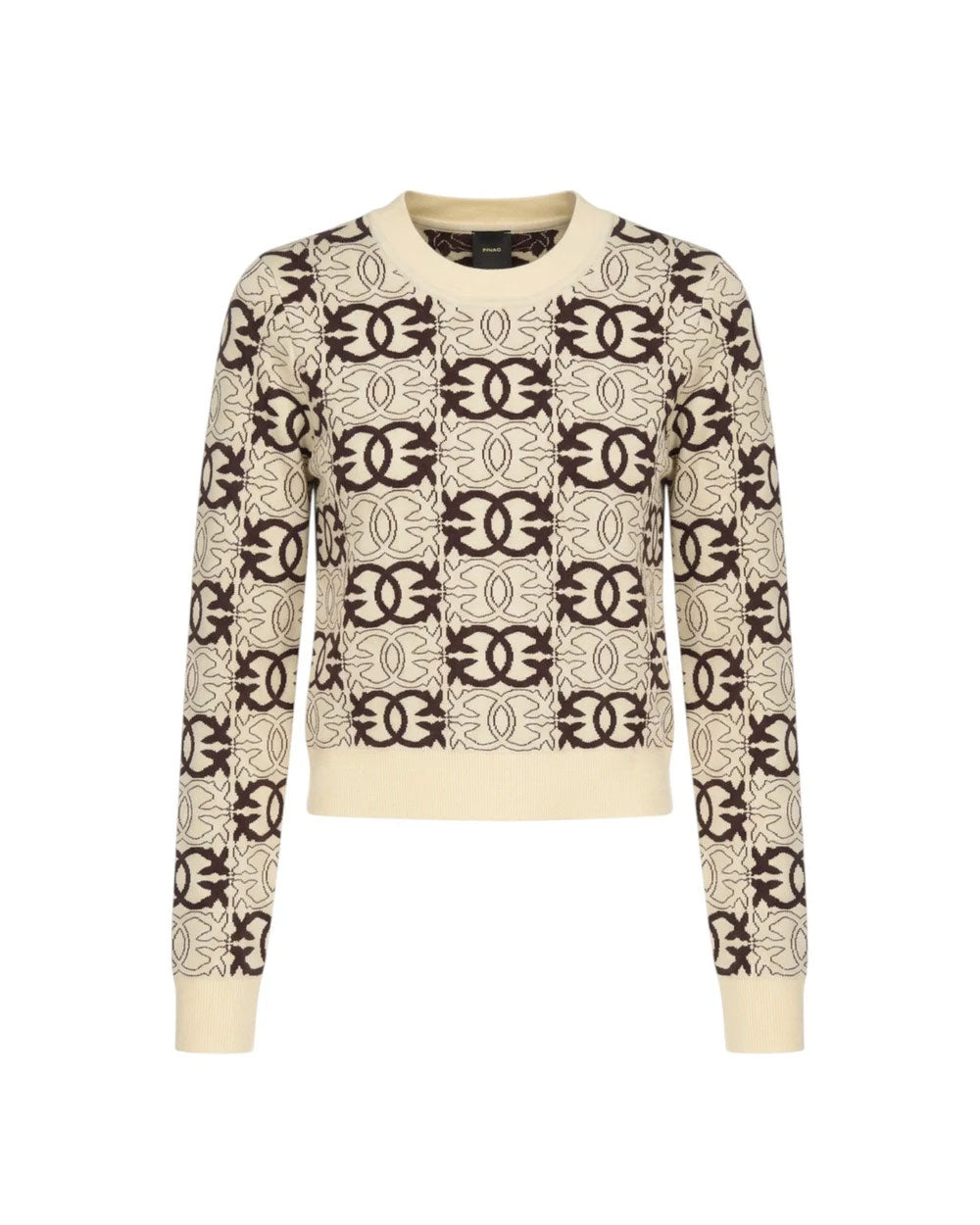 PINKO Maglia PINKO donna 106041A2YD Gypsies cropped crema<BR/> 106041A2YD CL1 