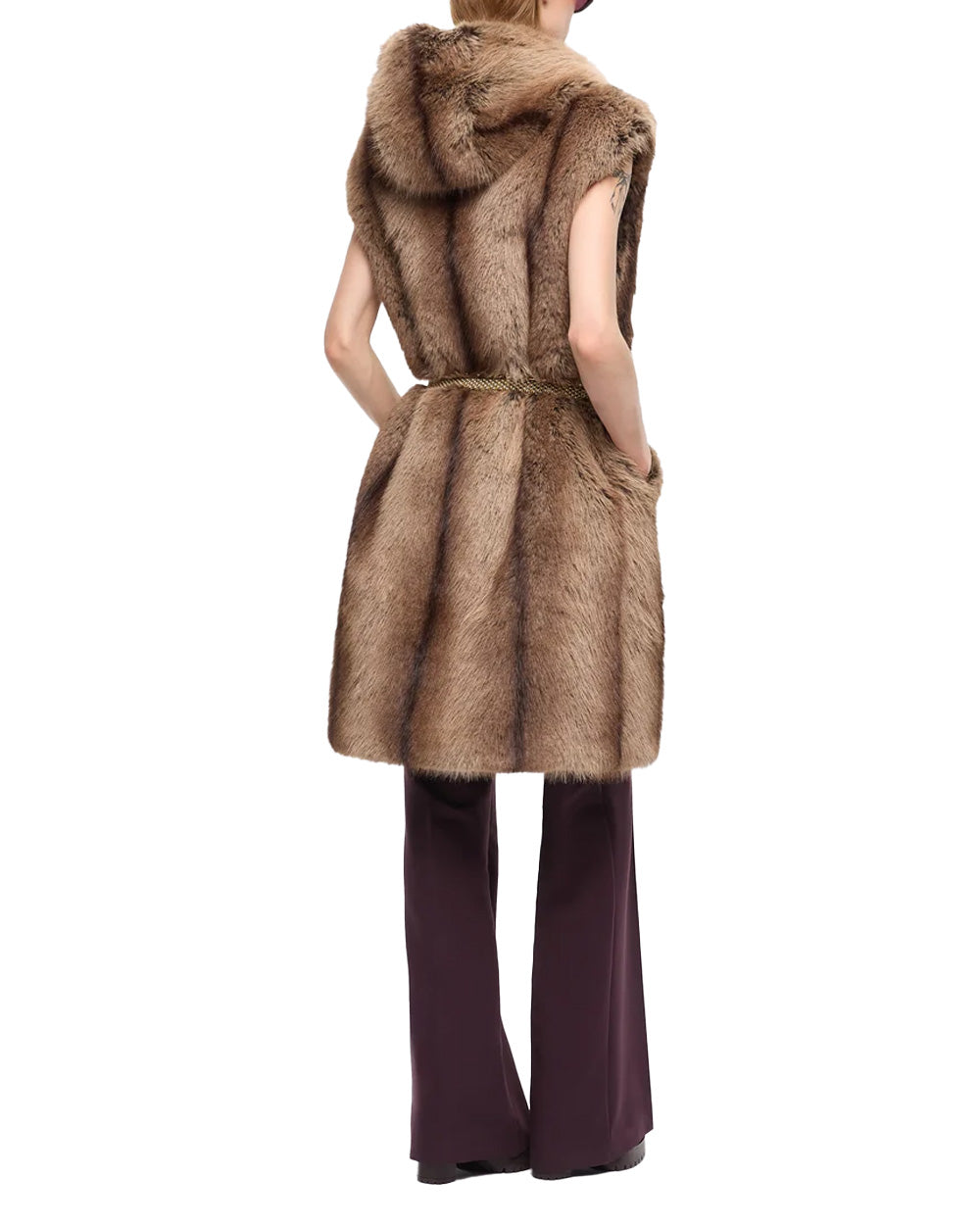 PINKO Gilet PINKO donna 107042A3C6 GALEARIS GILET Beige 107042A3C6 D31 