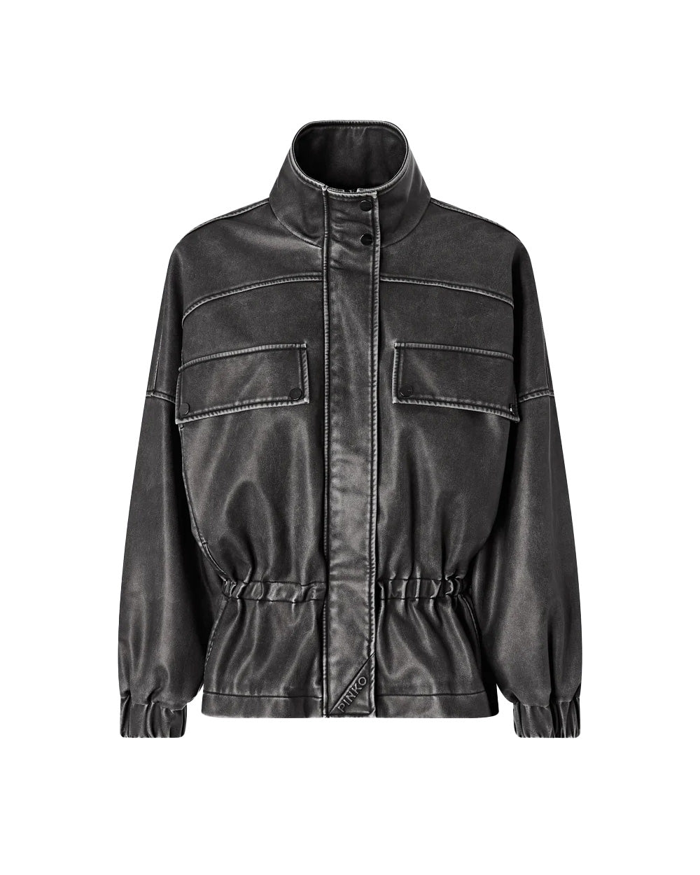 PINKO Giacca PINKO donna 107074A3E8 BARKERIA BLOUSON Grigia<BR/> 107074A3E8 I76 